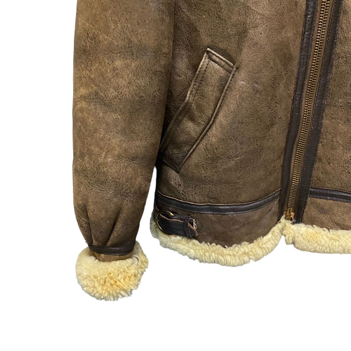 Japanese Brand B3 Orchard Motorcycles Sheepskin Made in USA Size US M / EU 48-50 / 2 - 12 Thumbnail