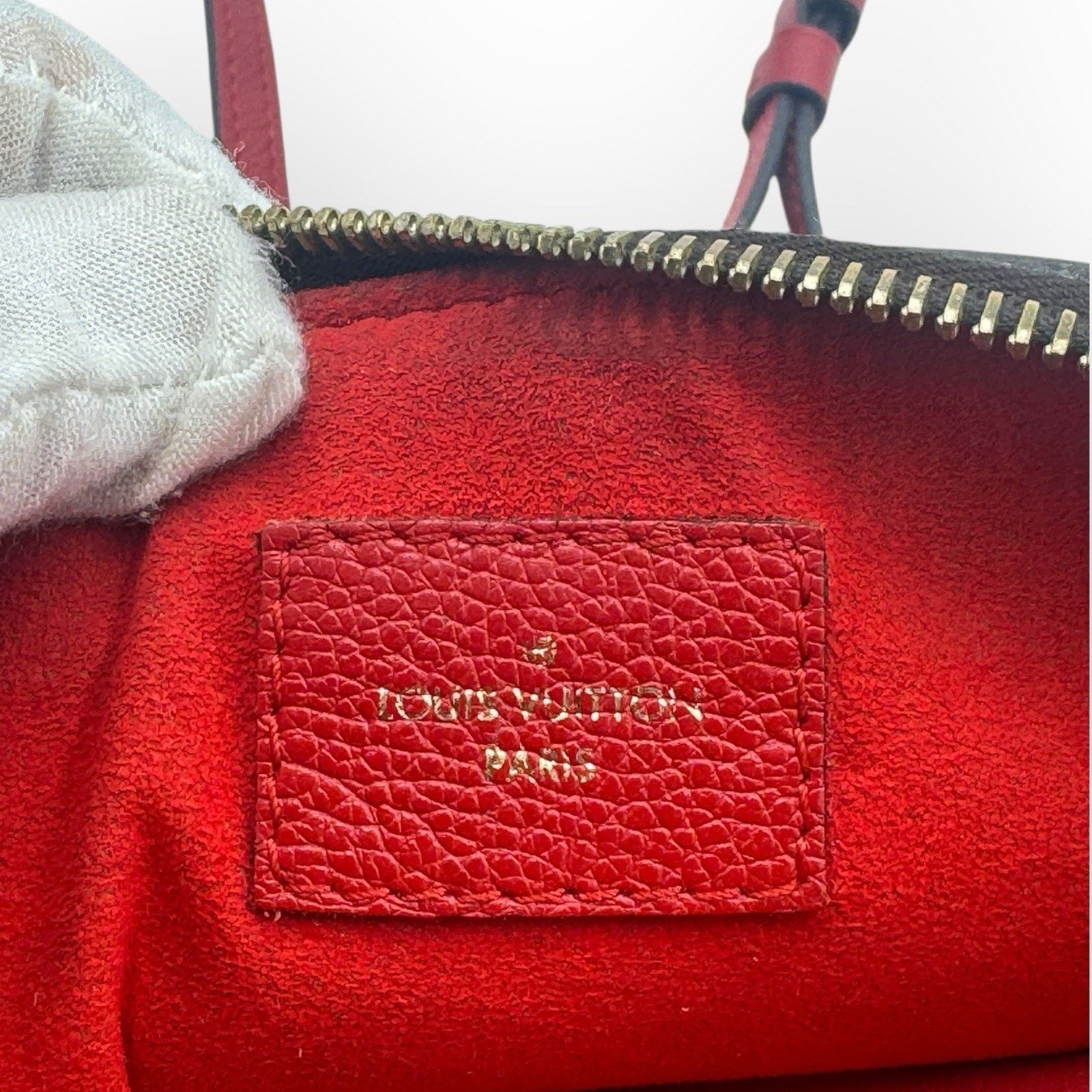 Louis Vuitton authentic Monogram Twice Crossbody Bag With Red Leather Size ONE SIZE - 9 Thumbnail
