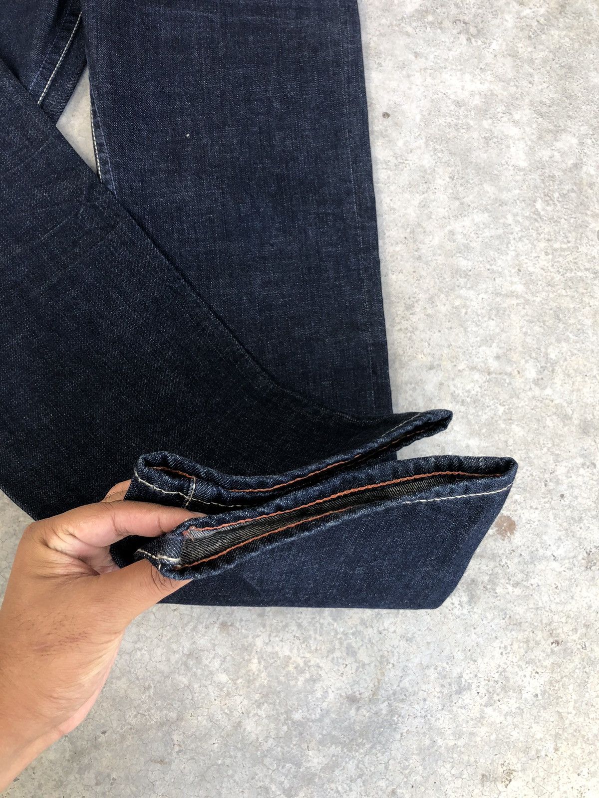 Japanese Brand Vintage Co & Lu Daicock Evisu Style Selvedge Big Logo Size US 31 - 13 Thumbnail