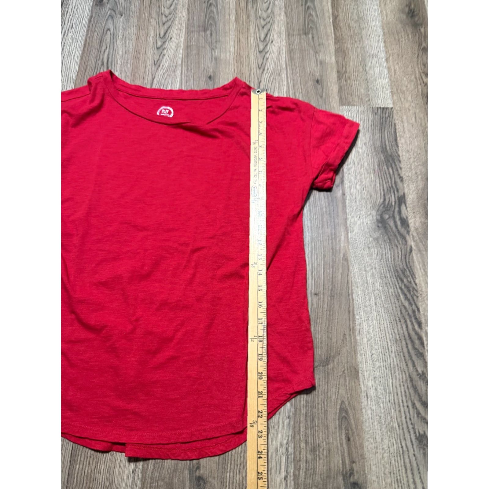 Vintage Maurices Shirt Womens Size Medium Red Short Sleeve T-Shirt Size M / US 6-8 / IT 42-44 - 7 Thumbnail