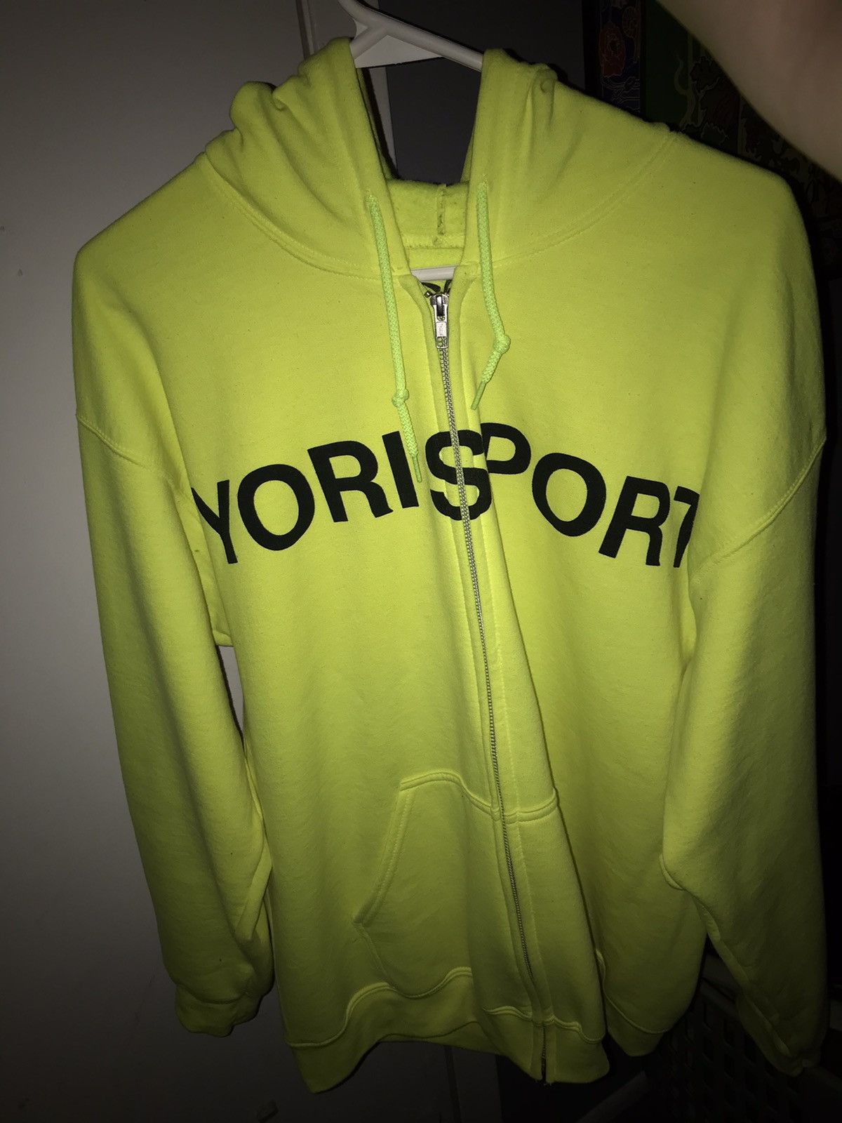 Streetwear YORI SPORT - NEON ZIP UP SZ L | Grailed