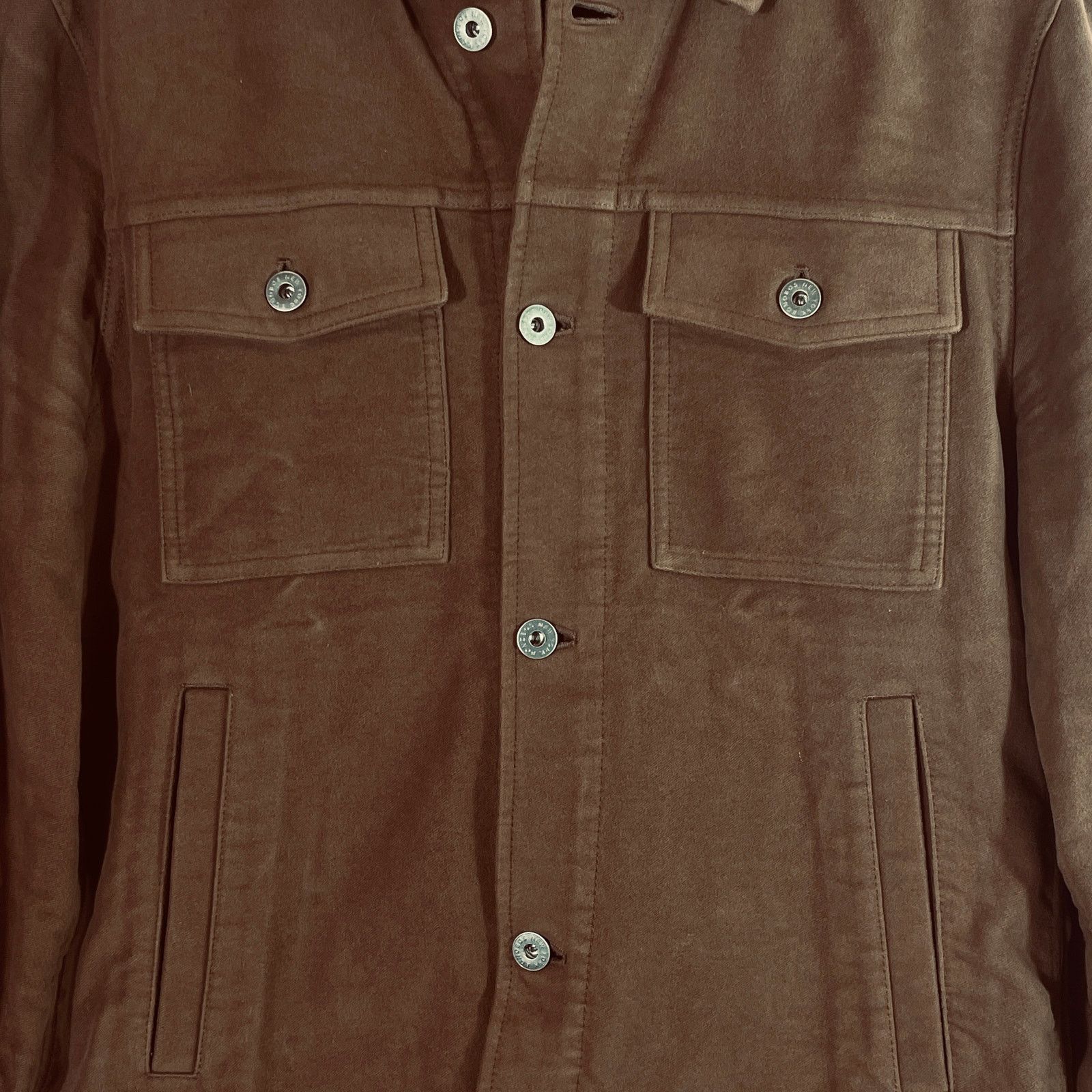 Bonobos Bonobos Moleskin Trucker Jacket - Men Size S - Brown Size US S / EU 44-46 / 1 - 2 Thumbnail