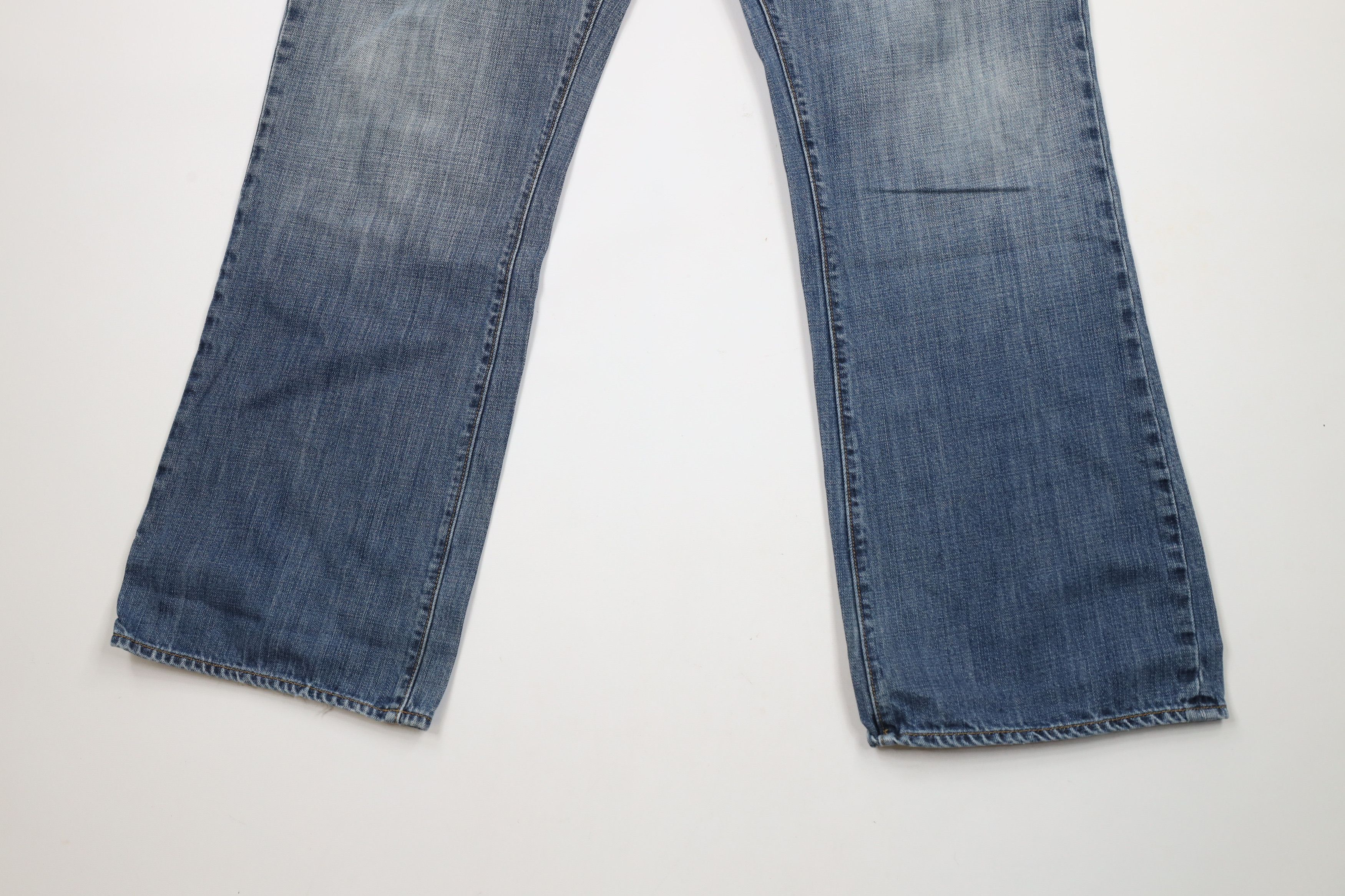 Gap × Vintage Vintage Y2K Gap Flared Wide Leg Boot Cut Denim Jeans Blue Size US 36 / EU 52 - 4 Thumbnail
