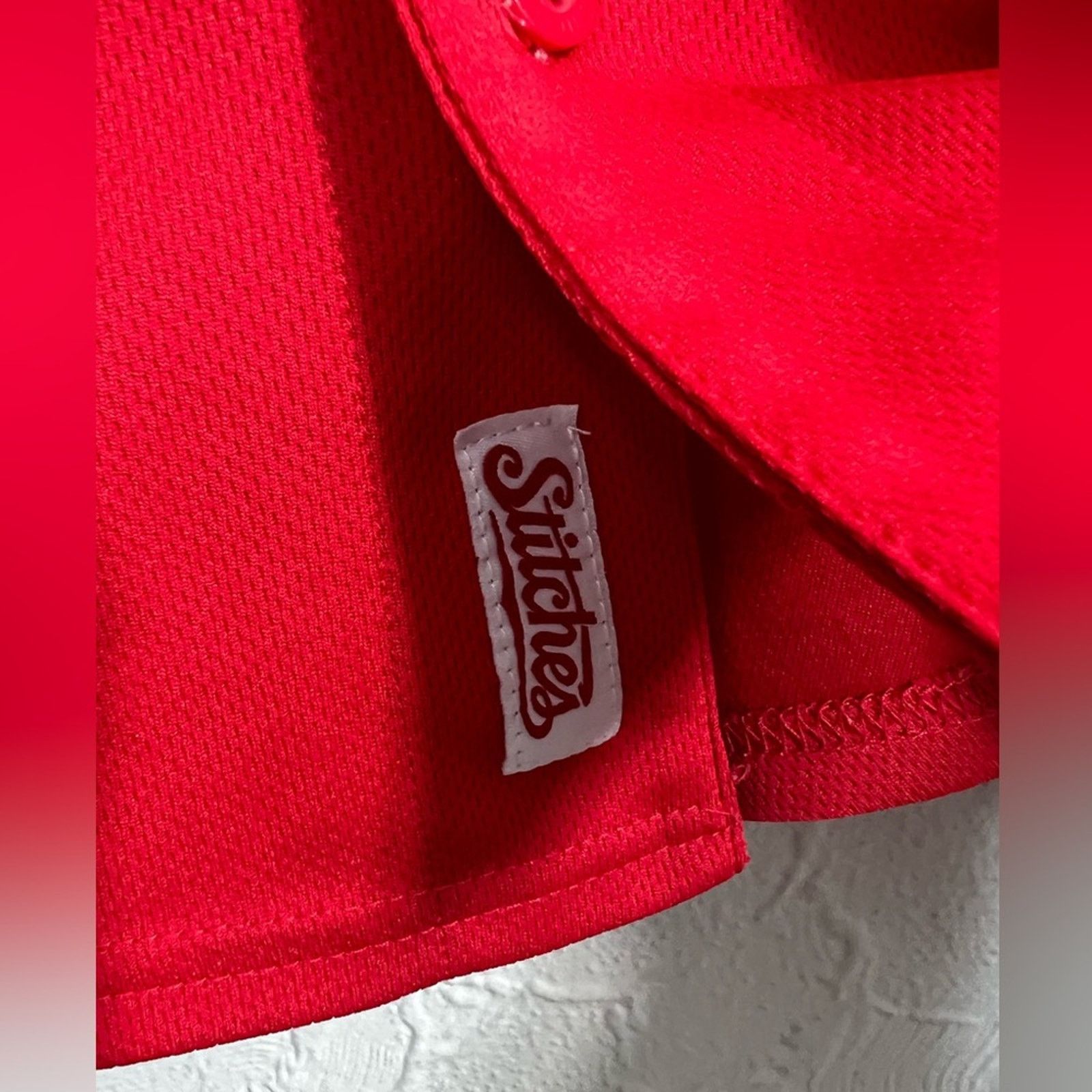 Stitch's Jeans Cincinnati Reds Baseball Jersey Men’s XL Sewn Stitches CLEAN Size US XL / EU 56 / 4 - 5 Thumbnail