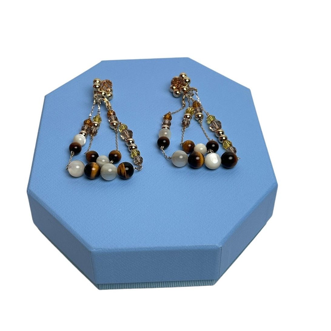 Swarovski Swarovski Somnia drop earrings Clips Chandelier, Extra long Size ONE SIZE - 6 Thumbnail