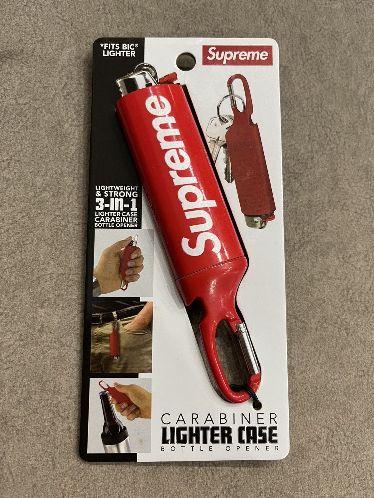 Lighter Case Carabiner – Supreme