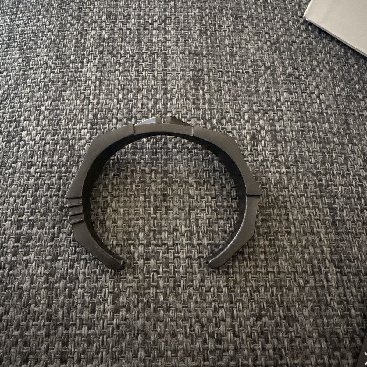 Julius Julius Brass Bracelet Cuff Black Adjustable Ss23 Size ONE SIZE - 3 Thumbnail