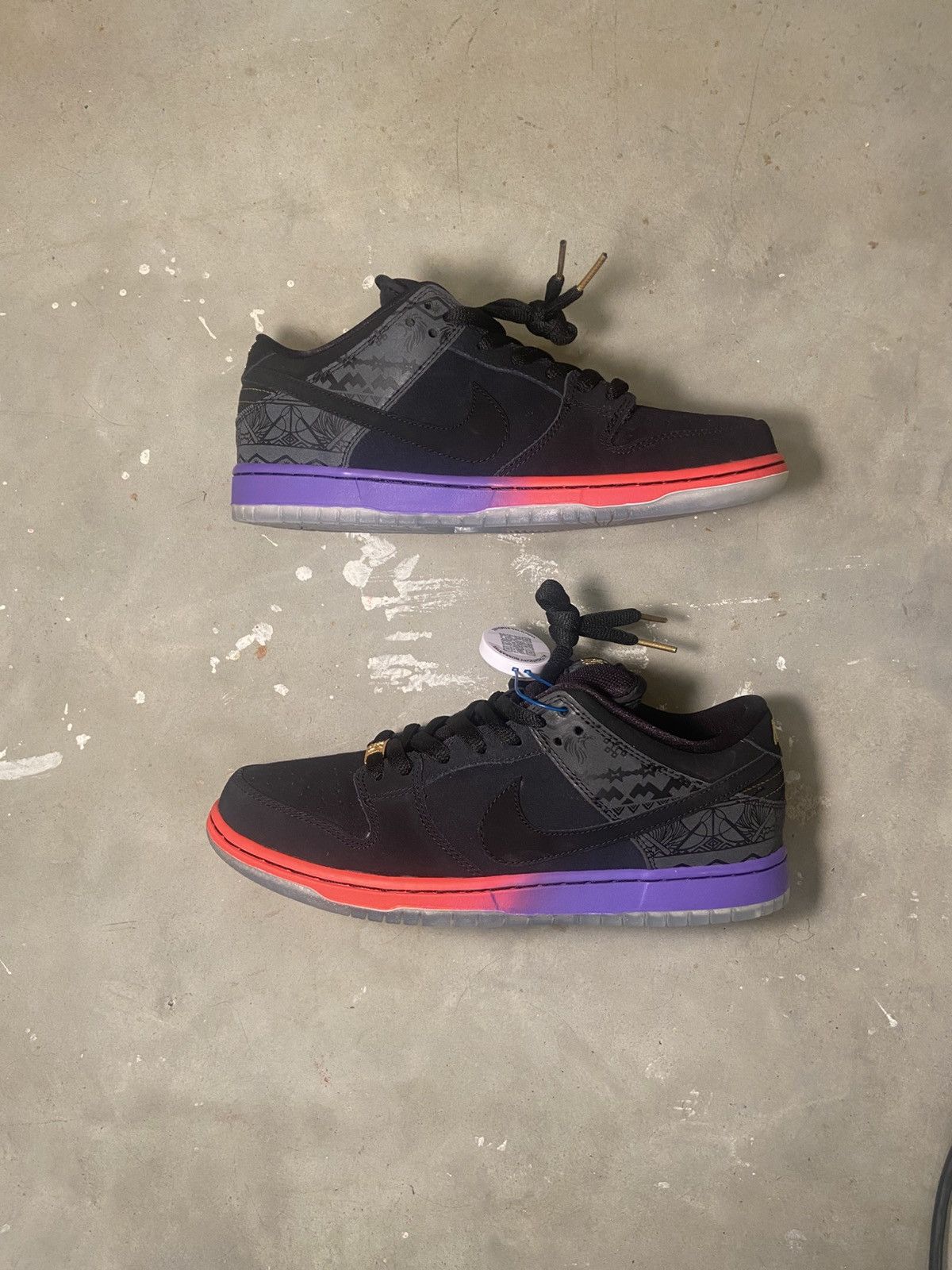 Nike Nike SB Dunks BHM 2014 Never Worn Size US 8.5 / EU 41-42 - 5 Thumbnail