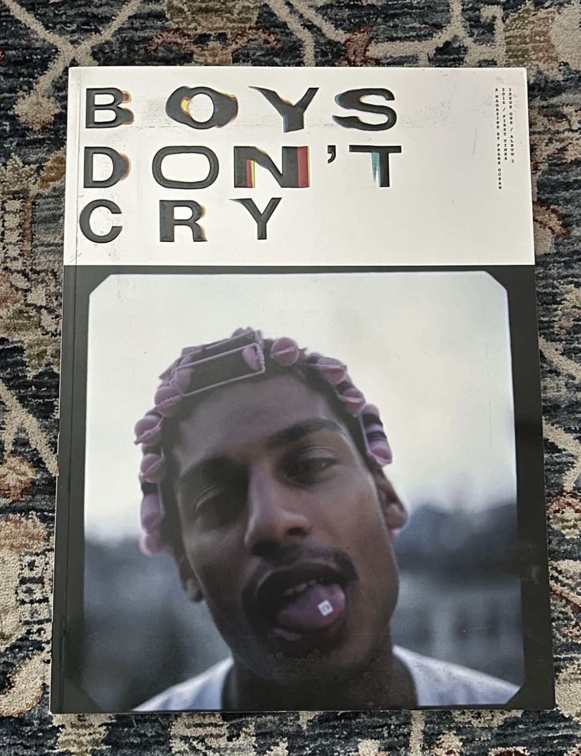 Frank Ocean SEALED Boys Don't Cry Magazine Helmet Cover Blonde