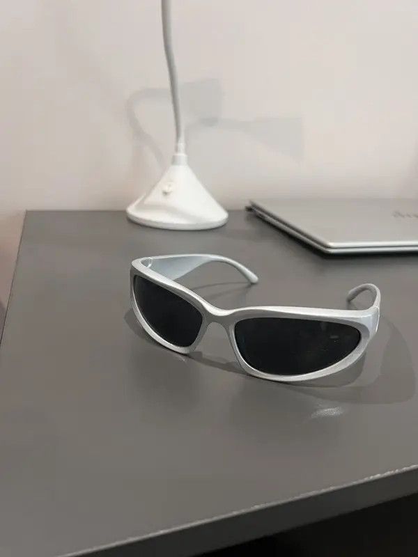 Japanese Brand Chiyuri x Misao Y2K glasses silver Size ONE SIZE - 4 Thumbnail