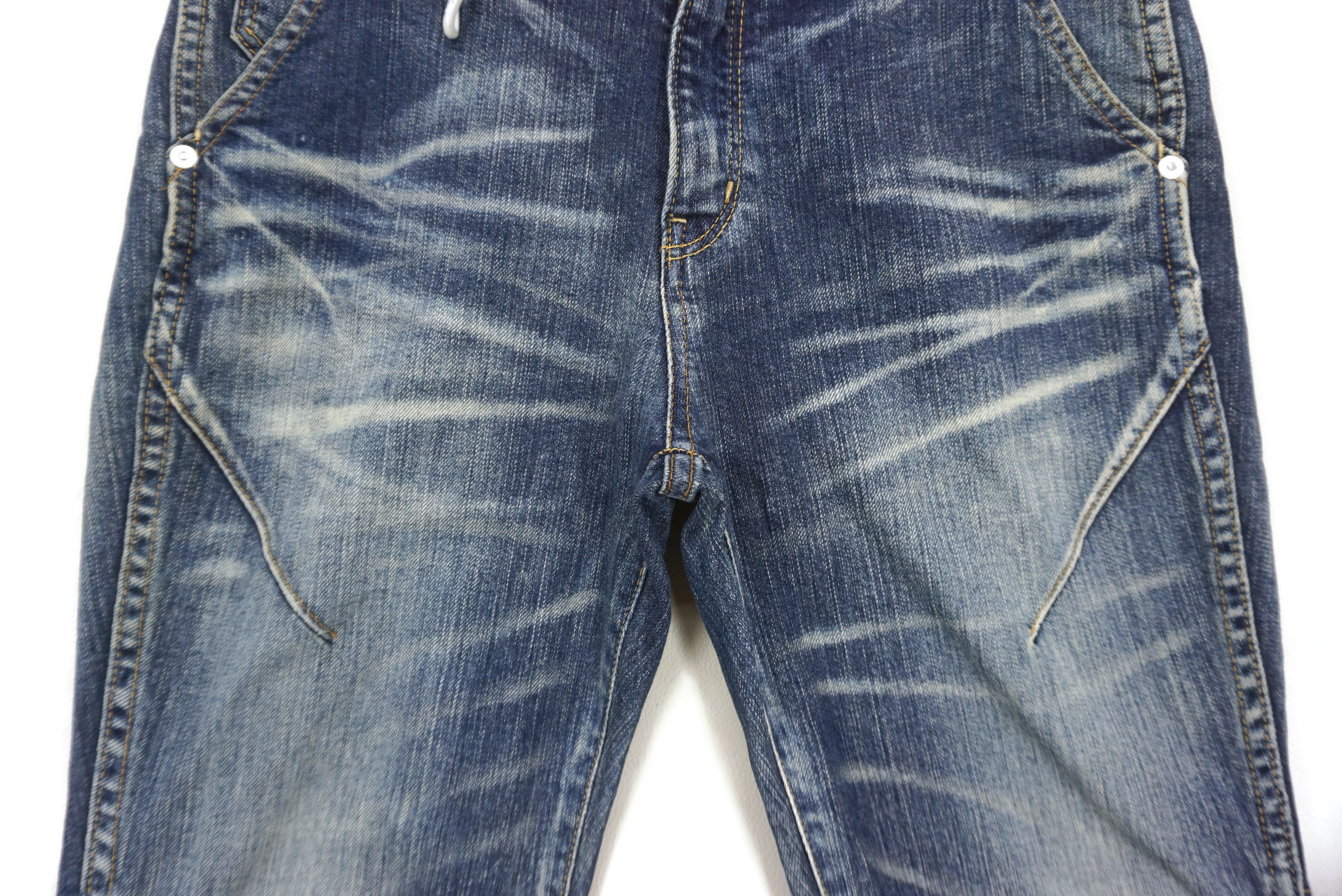 Japanese Brand PPFM x Big John Jeans W31xL33 Buckle Back Slim Skinny Denim Size US 28 / EU 44 - 5 Thumbnail