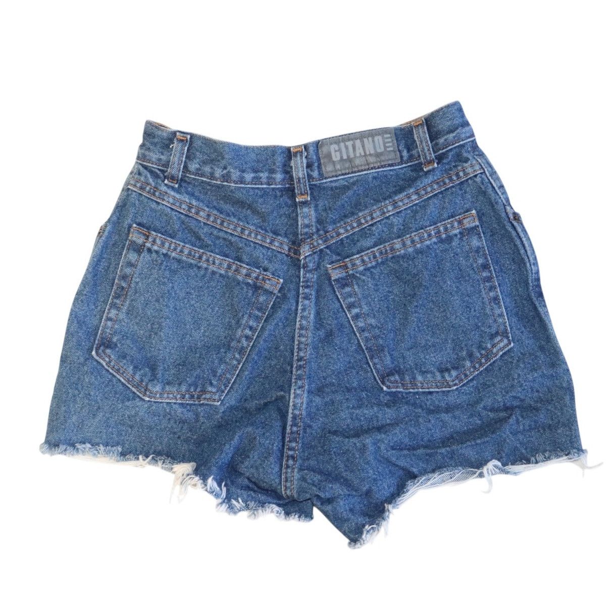 Vintage Vintage Gitano Cut Off Shorts Size 6 Size 28" / US 6 / IT 42 - 1 Thumbnail