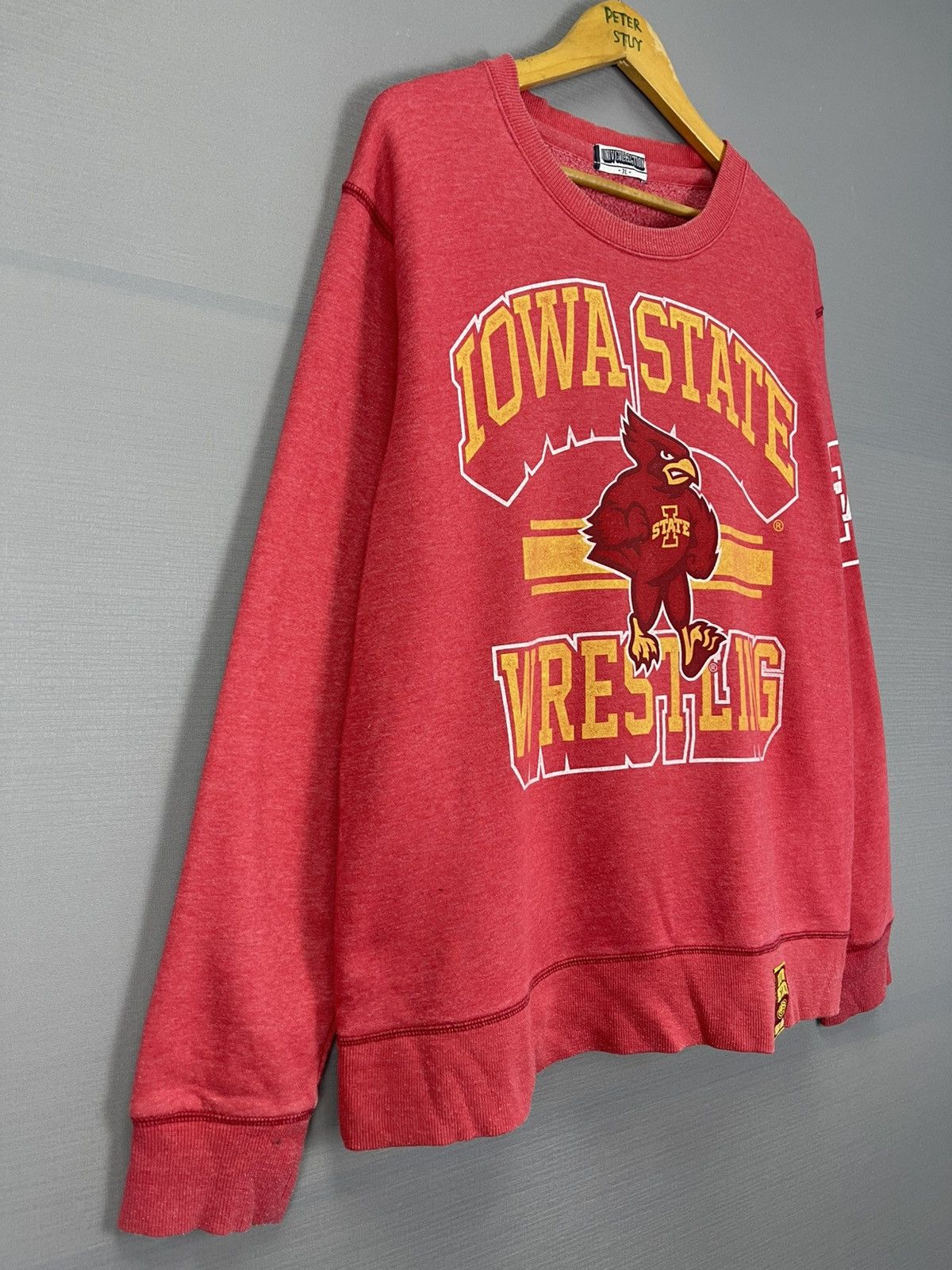 Vintage Uiho University Wrestling Sweatshirt Size US XXL / EU 58 / 5 - 4 Thumbnail