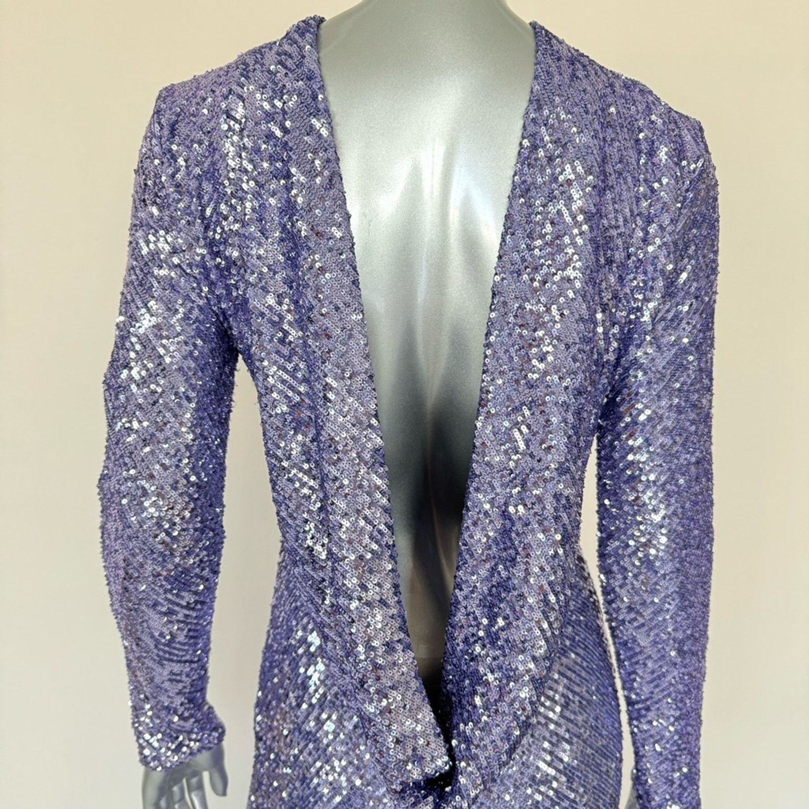 Naeem Khan NAEEM KHAN Sequin Gown size 6 US Retail 8000$ Authentic Size M / US 6-8 / IT 42-44 - 5 Thumbnail