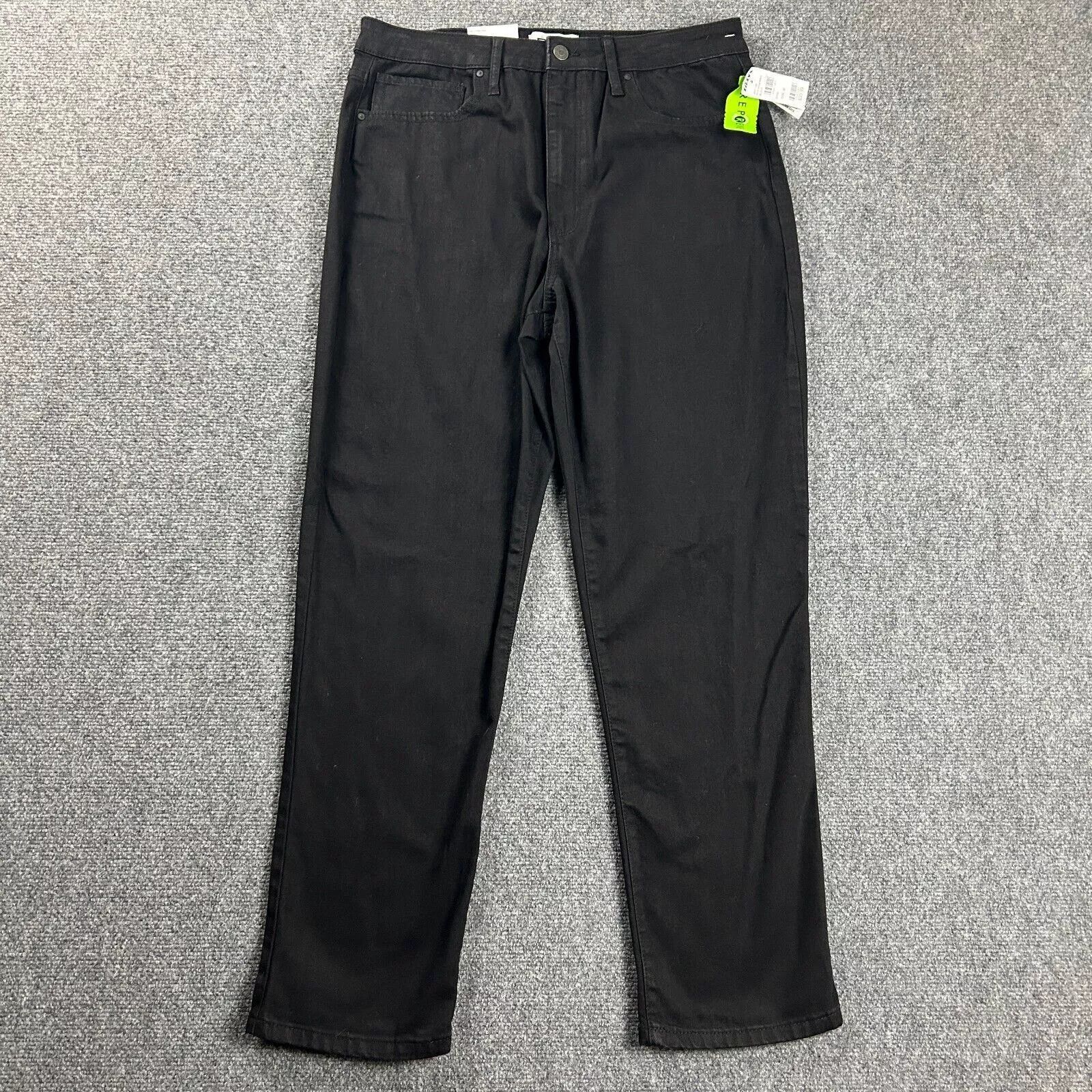 Rsq × Vintage RSQ Jeans Womens 32 Black Vintage Mom Denim NWD Size 32" / US 10 / IT 46 - 1 Thumbnail