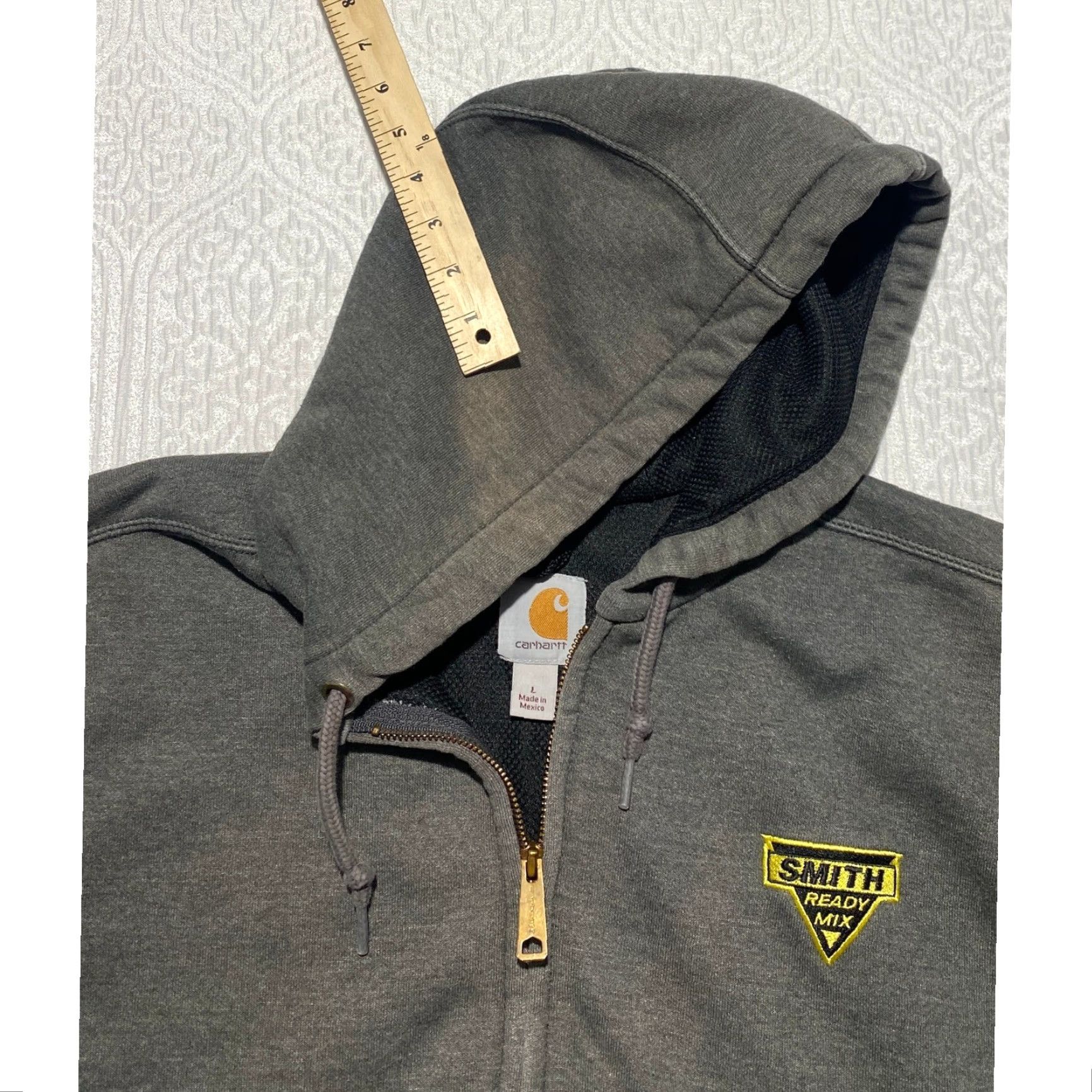 Carhartt VINTAGE Carhartt Rain Defender Paxton Heavyweight Full Zip Fleece Hoodie Mens L Smith Size US L / EU 52-54 / 3 - 3 Thumbnail