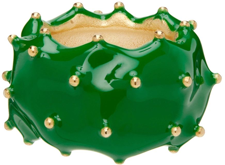 Bottega Veneta o1n1vont1124 Size: 17 / Cacti Ring in Parakeet Size ONE SIZE - 3 Thumbnail