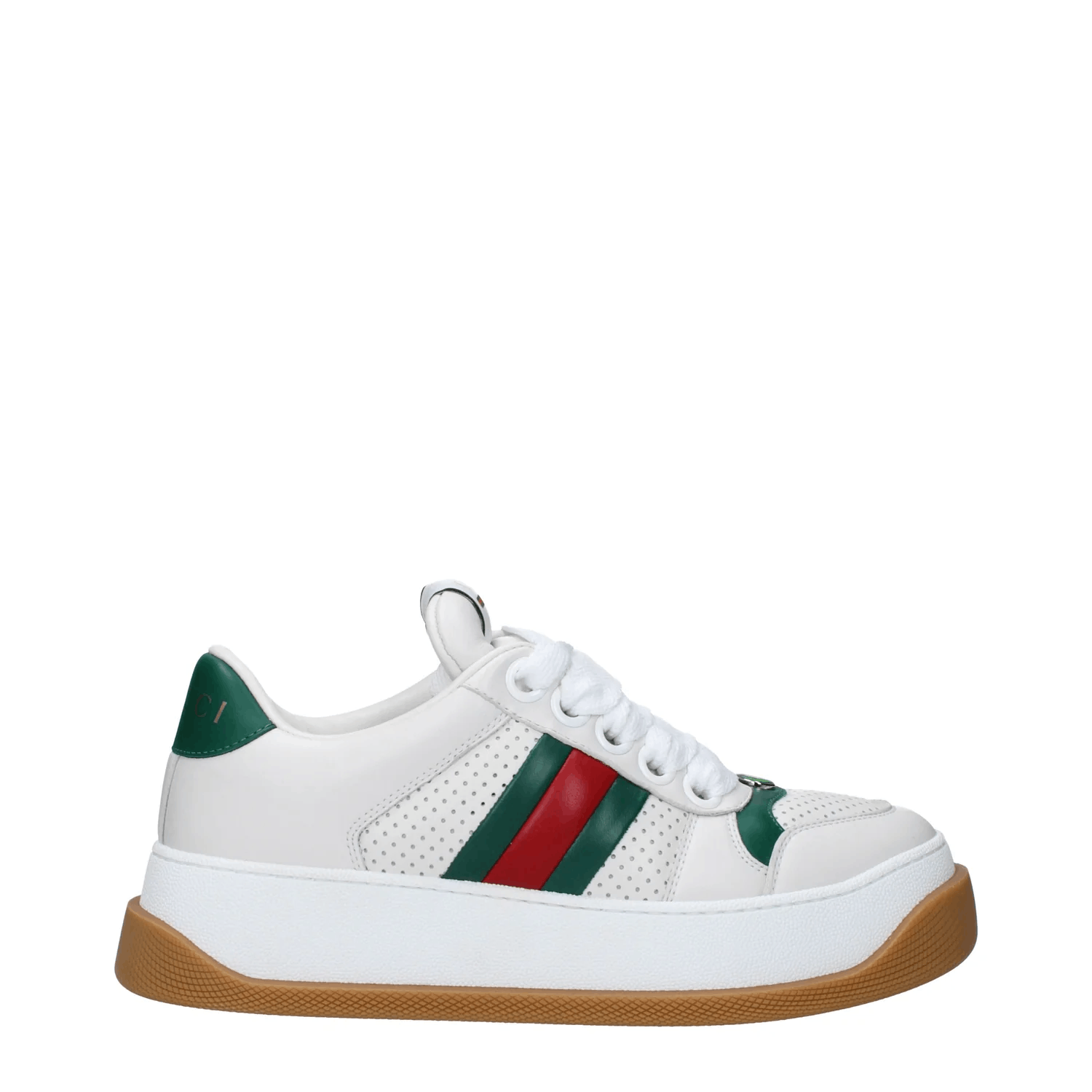 Gucci Gucci Screener Web Trainer Sneakers SIZE 40.5 Size ONE SIZE - 1 Thumbnail