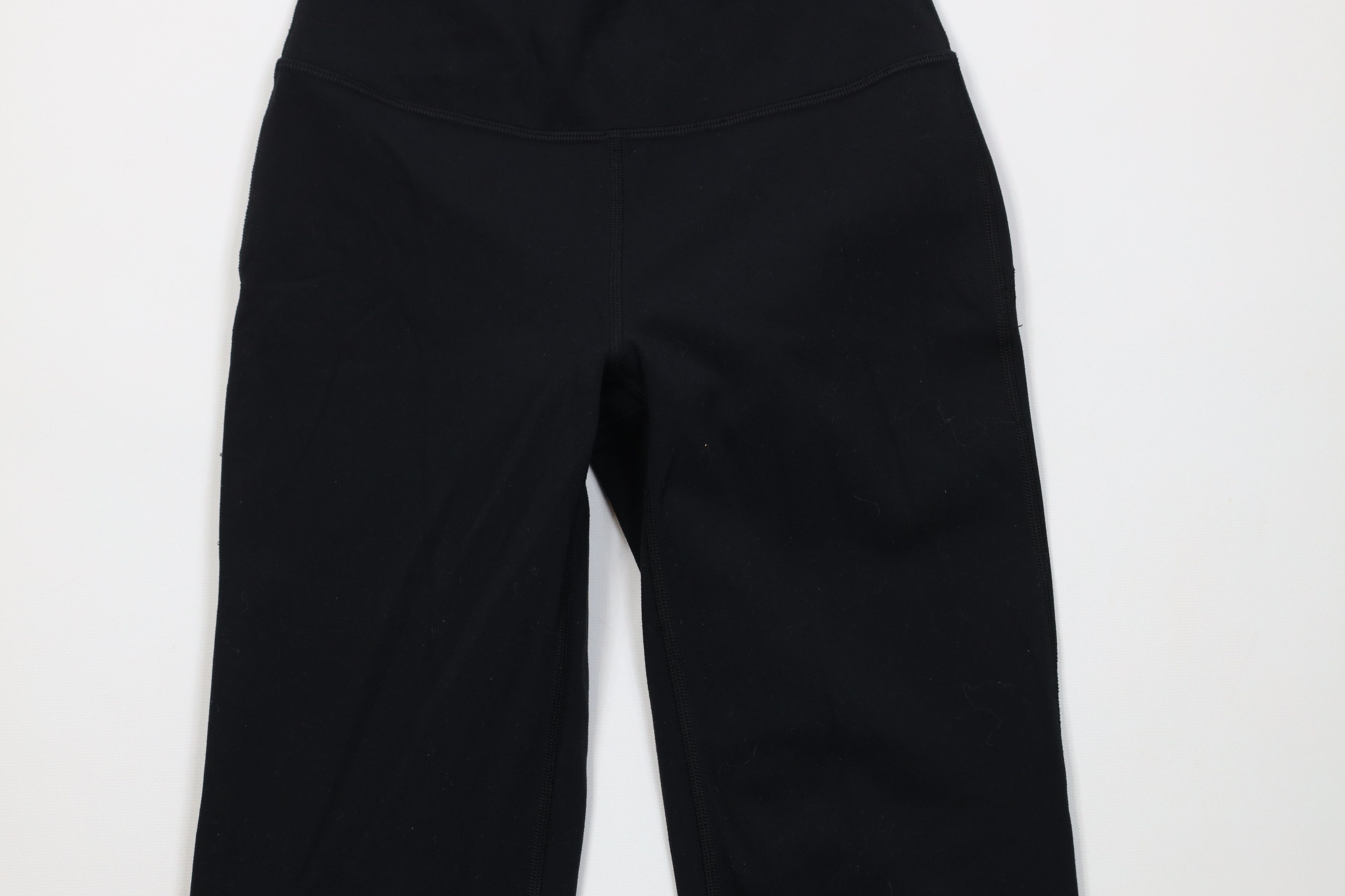 Lululemon Lululemon High Rise Groove Flared Wide Leg Yoga Pants Black Size 26" / US 2 / IT 38 - 3 Thumbnail