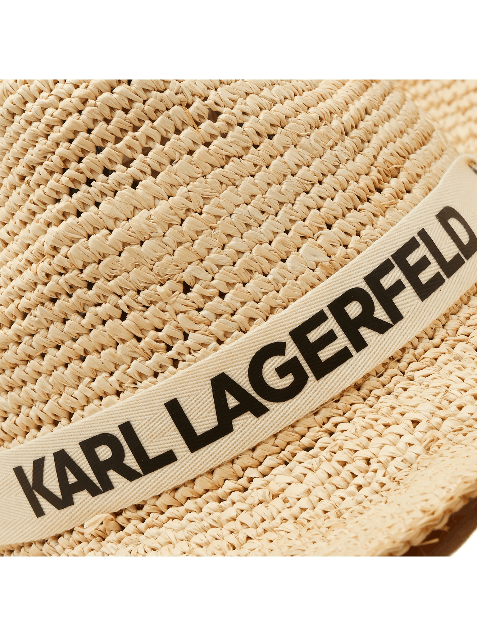 Karl Lagerfeld hat with brim Raffia Size ONE SIZE - 3 Thumbnail