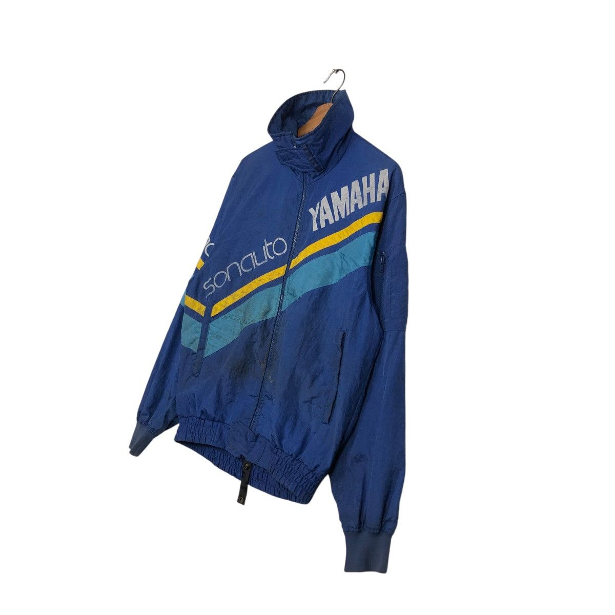 Vintage 🔥VINTAGE BOMBER JACKET RACING SONAUTO YAMAHA BIG LOGO Size US M / EU 48-50 / 2 - 4 Thumbnail