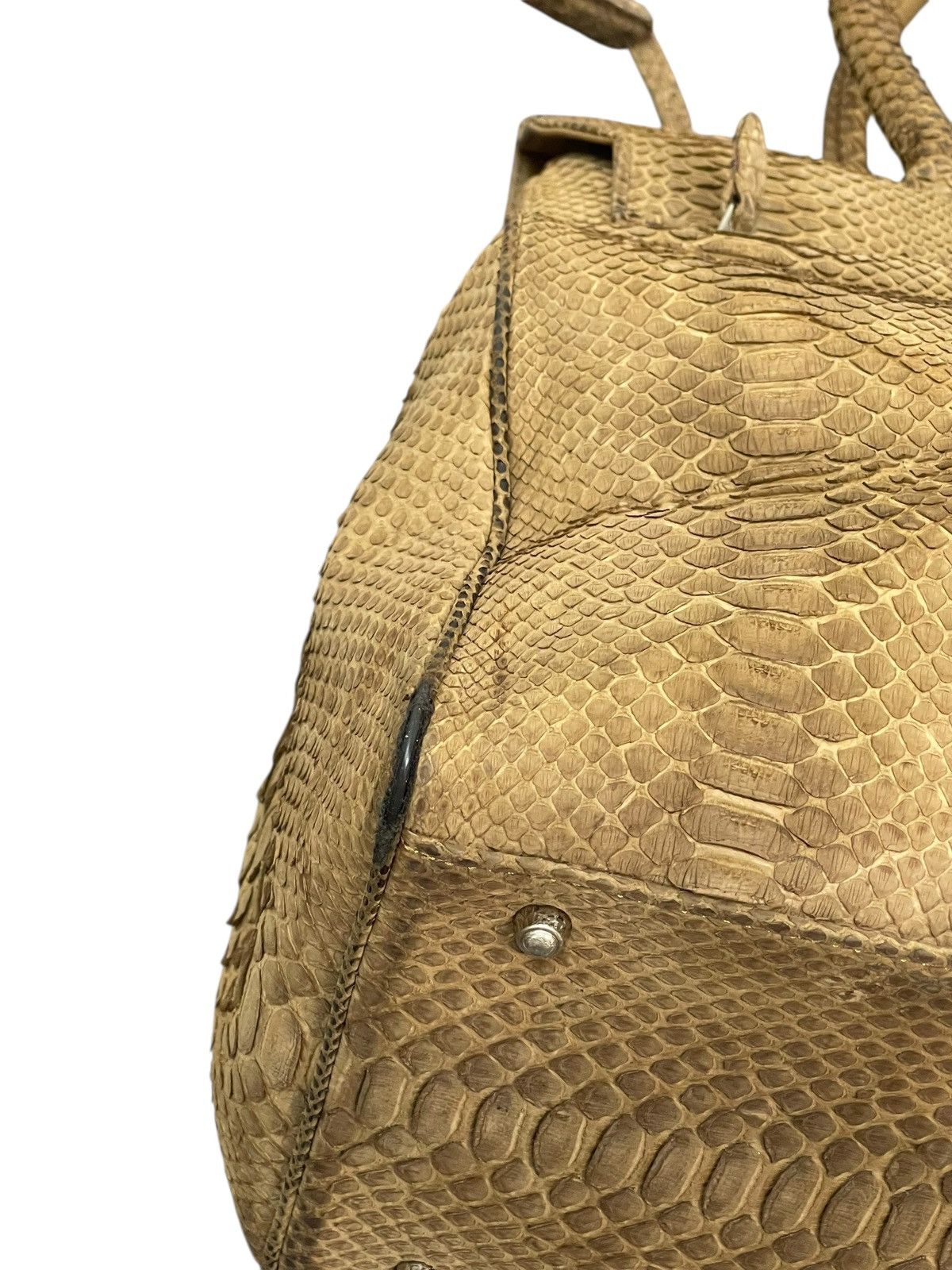 If Six Was Nine Full Leather Python Birkin Bag Unknown Like Hermes 5🟩 Size ONE SIZE - 14 Thumbnail