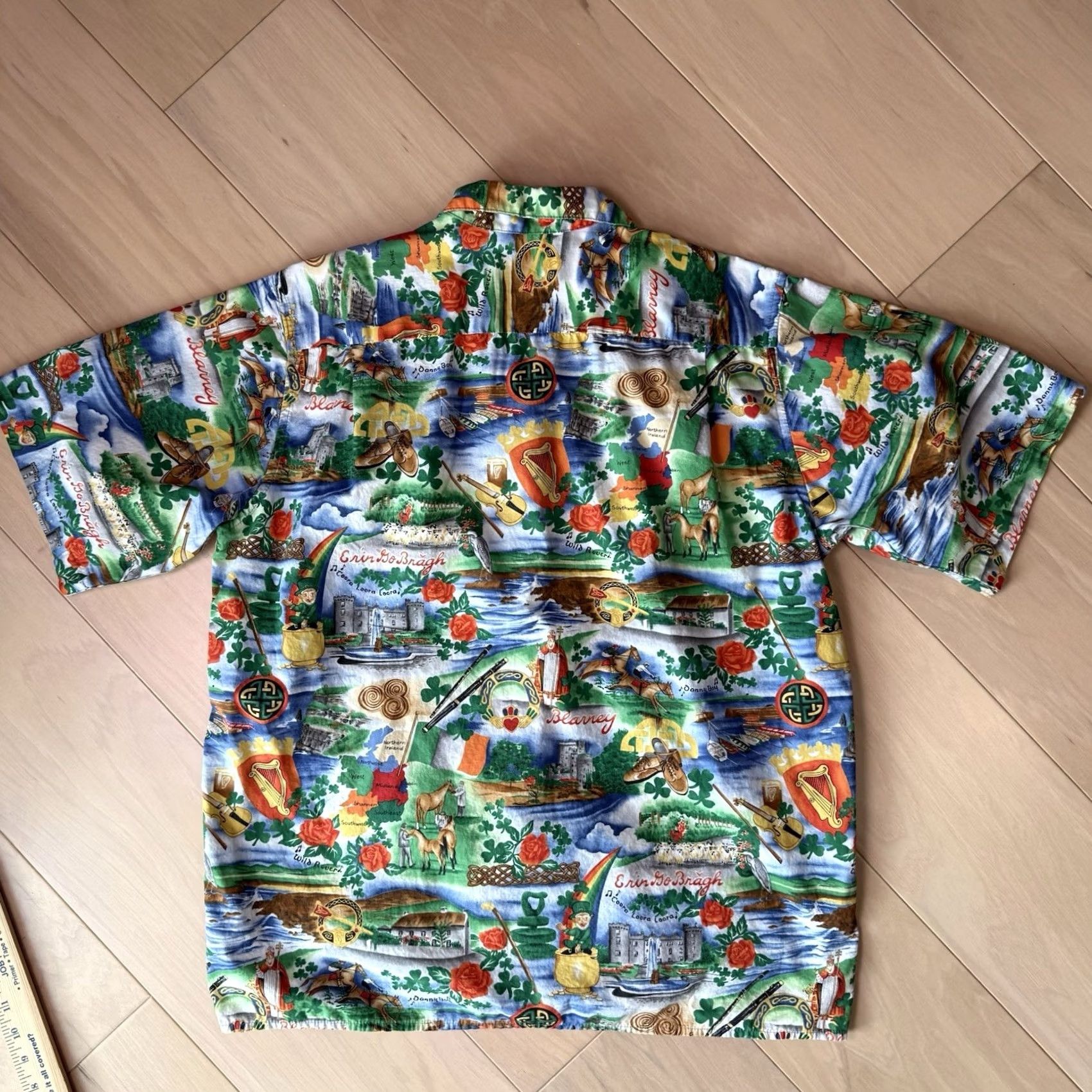 Reyn Spooner Reyn Spooner St Patricks Day Shirt Multicolor Ireland Irish Short Sleeve Party M Size US M / EU 48-50 / 2 - 7 Thumbnail