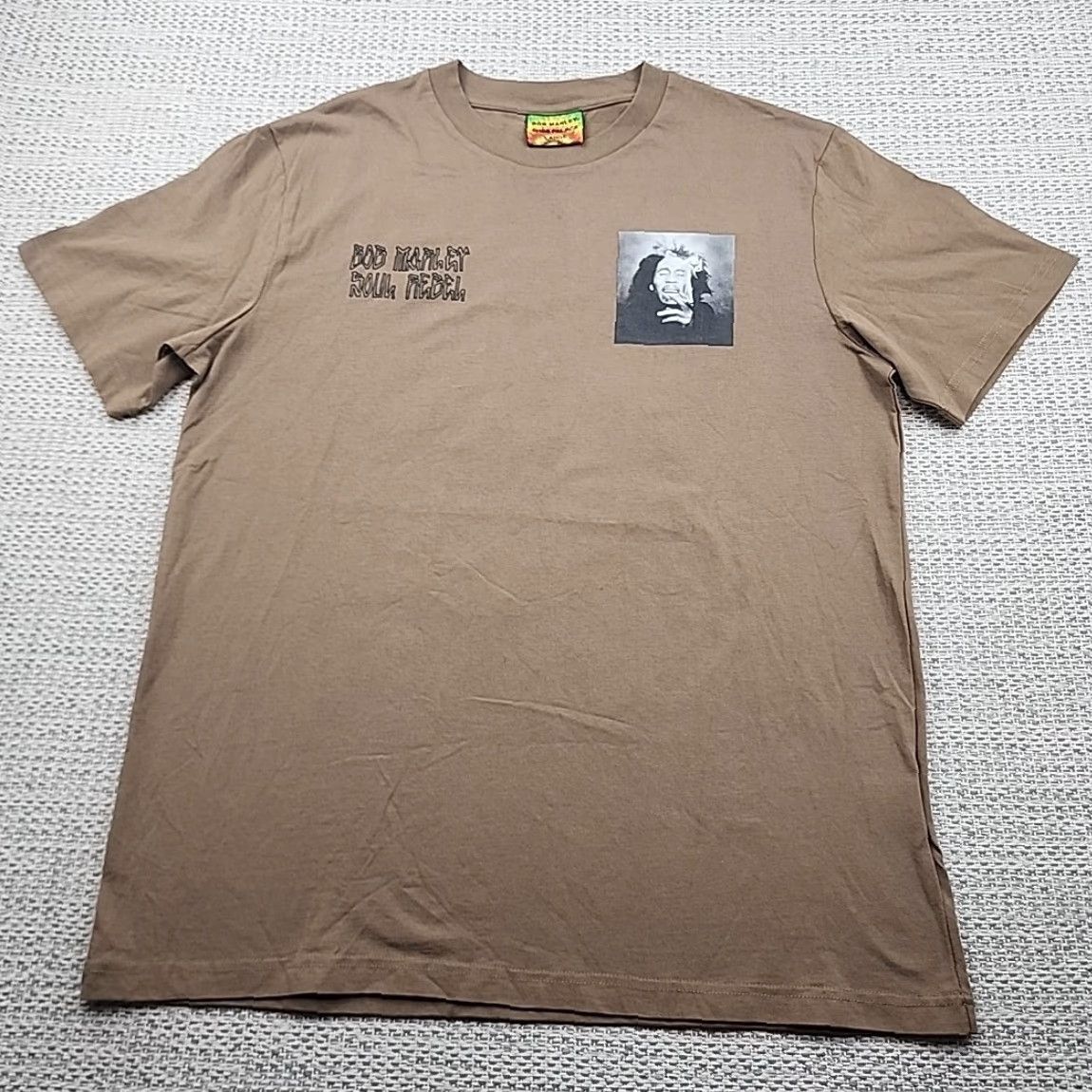 Vintage Bob Marley Shoe Palace Soul Rebel T Shirt Mens L Embossed Logo On Back Size US L / EU 52-54 / 3 - 2 Thumbnail