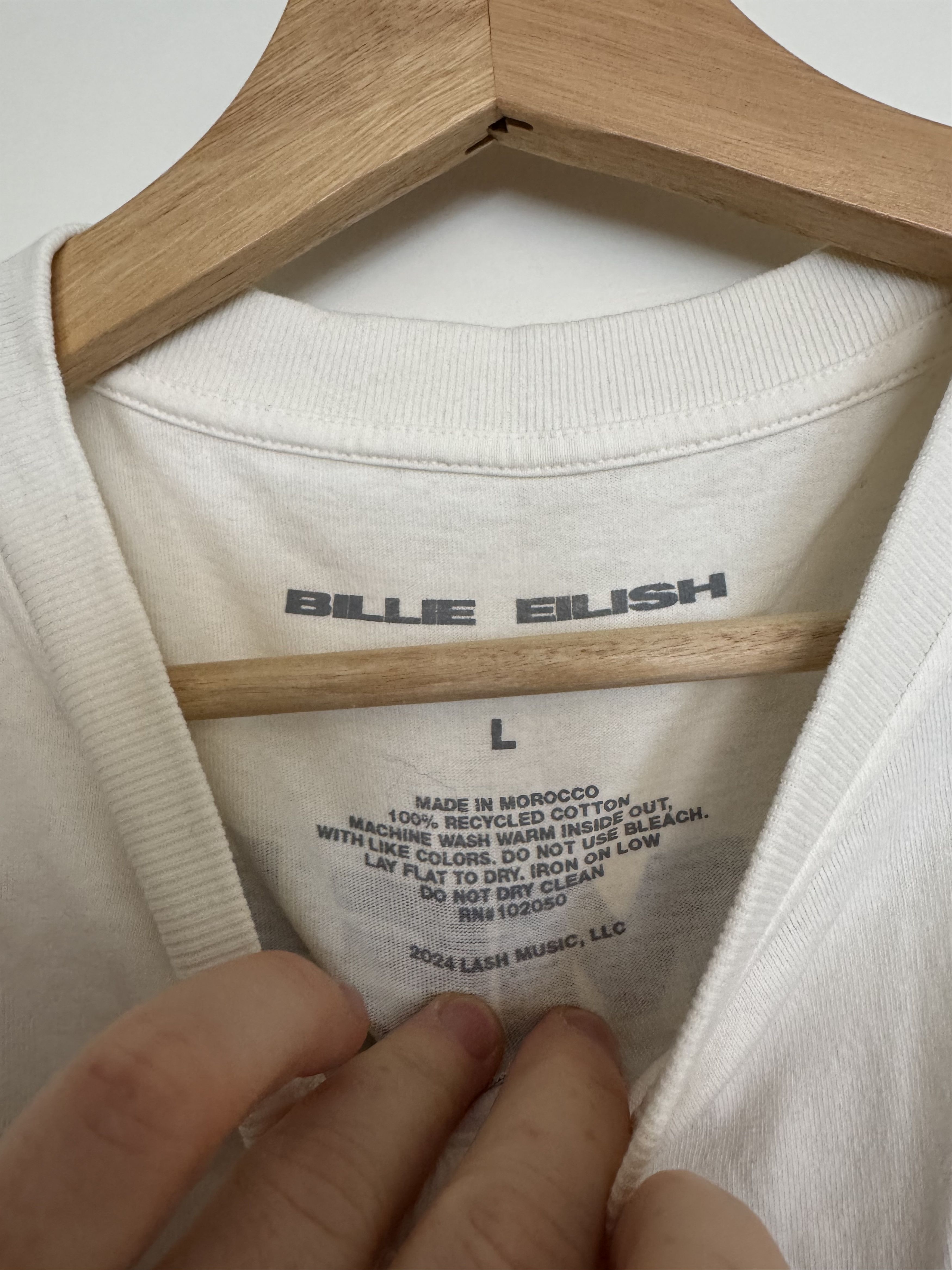 Billie Eilish Billie Eilish Tour T-shirt Merch Size US M / EU 48-50 / 2 - 3 Thumbnail