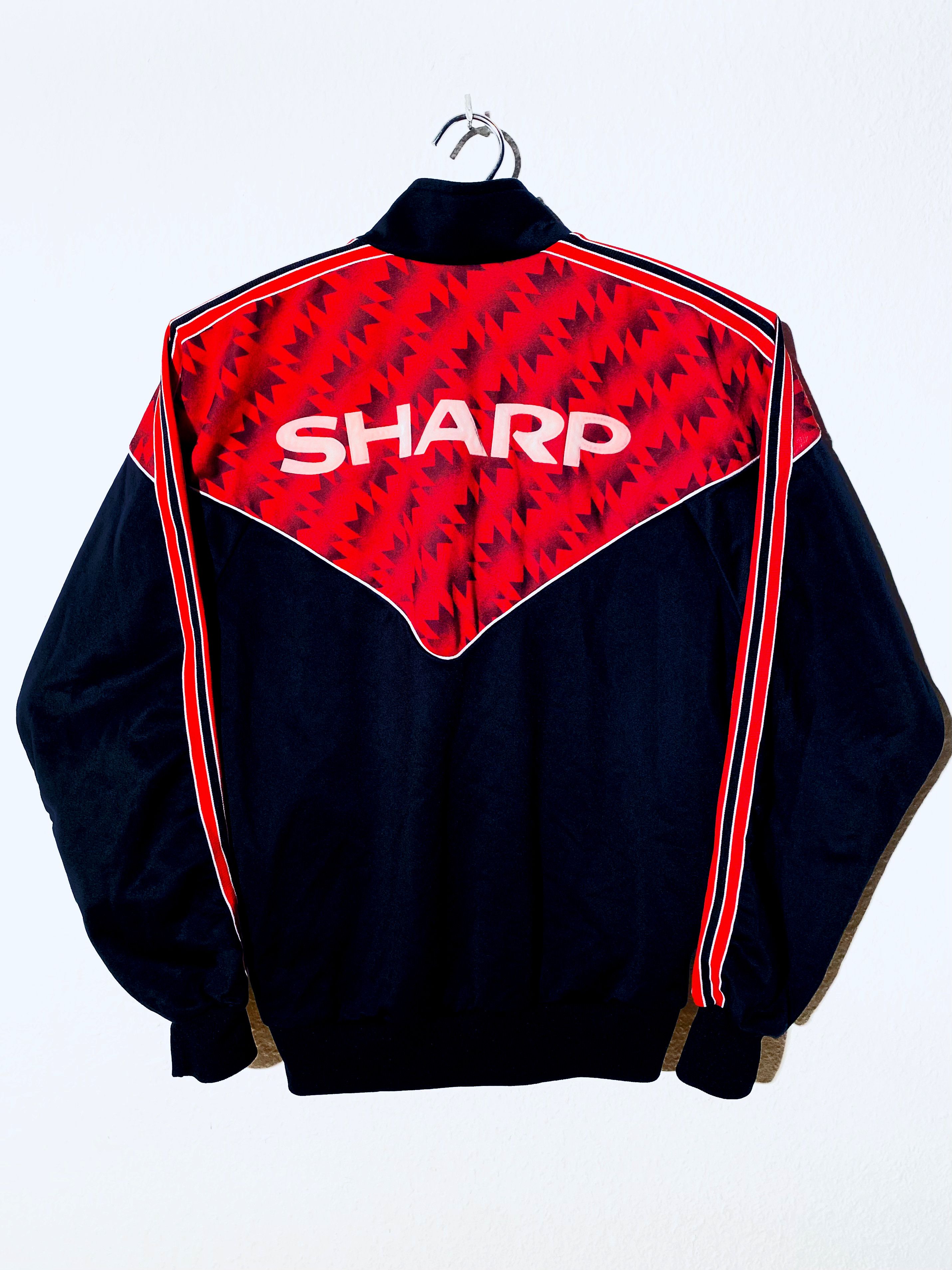 Adidas Manchester United Track / Training Jacket 1990 1992 Size US S / EU 44-46 / 1 - 2 Thumbnail
