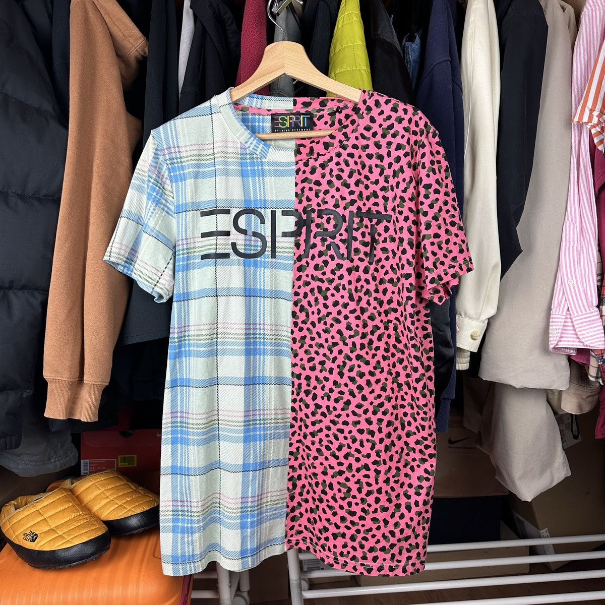 Opening Ceremony Opening Ceremony x Esprit Patchwork T-Shirt Luxury Designer Size US S / EU 44-46 / 1 - 1 Thumbnail