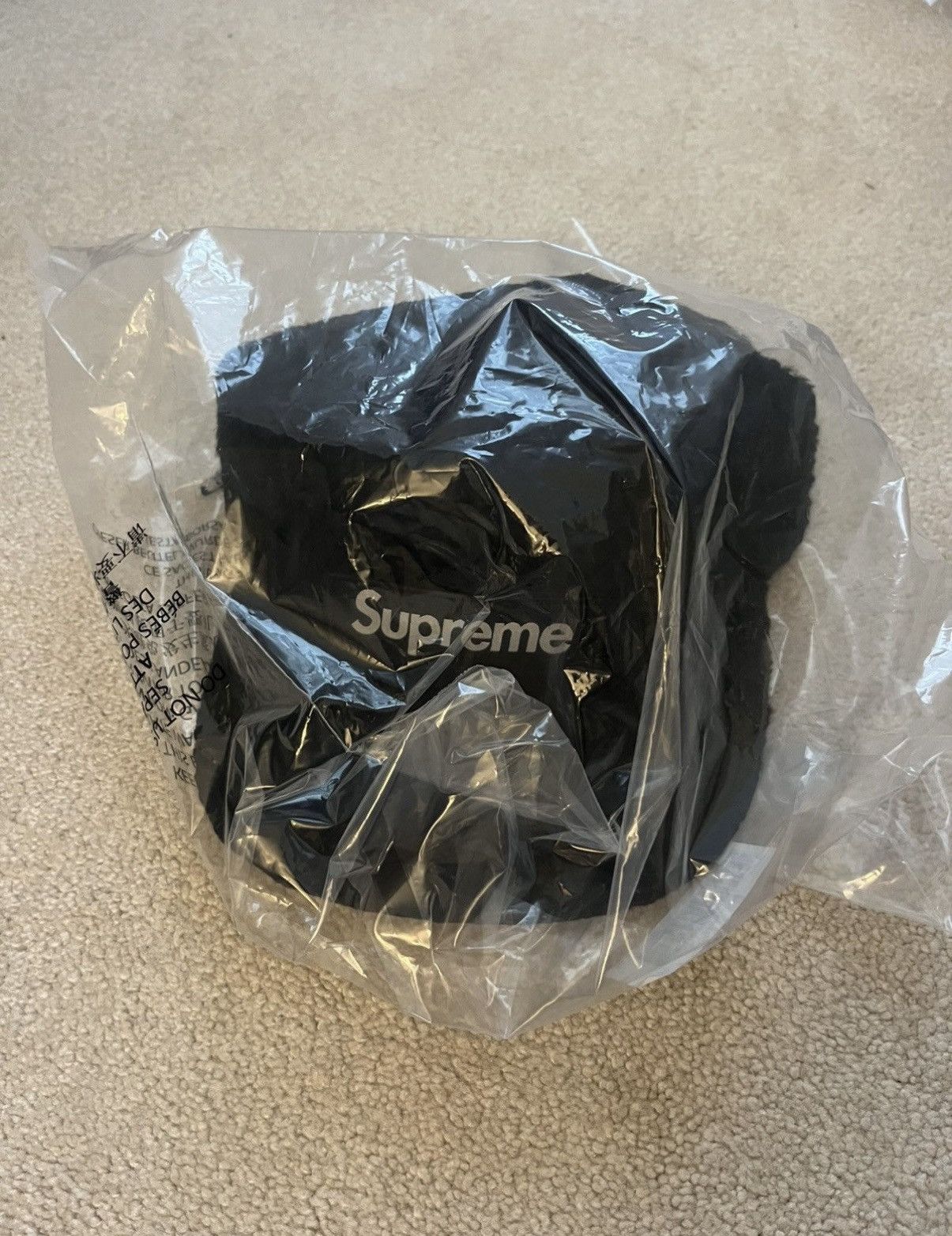 Supreme Supreme GOOD ENOUGH crushed rayon camp cap Size ONE SIZE - 3 Thumbnail