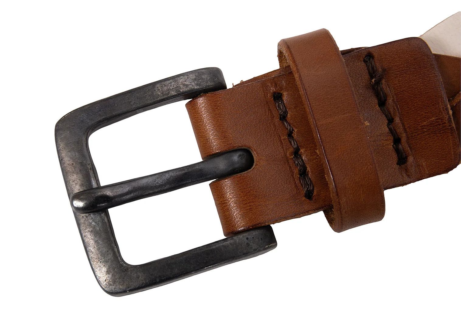 Jean Paul Gaultier Woven Leather Belt in White and Brown Size ONE SIZE - 4 Thumbnail