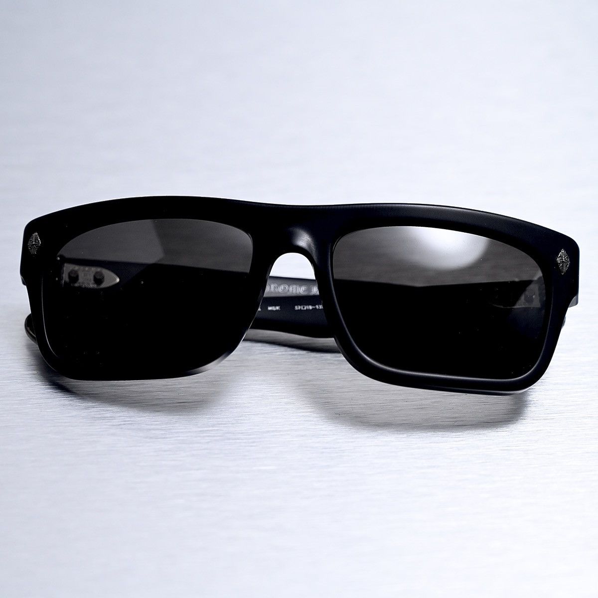 Chrome Hearts CHROME HEARTS SLUSS BUSSIN II MATTE BLACK SUNGLASSES Size ONE SIZE - 9 Thumbnail