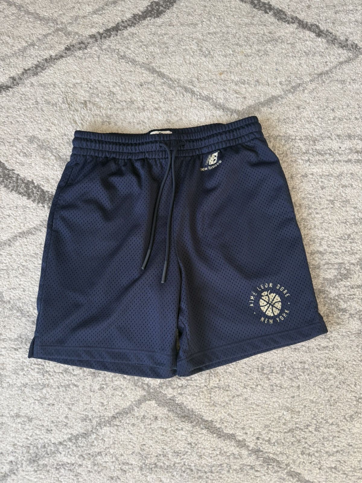 Aime Leon Dore × New Balance Aime Leon Dore x New Balance Navy Basketball Shorts Size US 30 / EU 46 - 1 Thumbnail