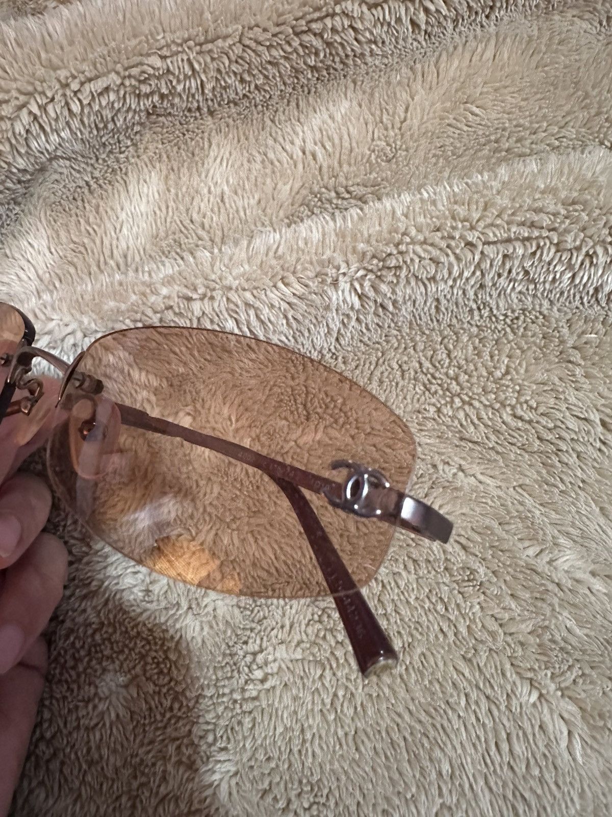 Chanel Chanel rimless sunglasses Size ONE SIZE - 2 Thumbnail