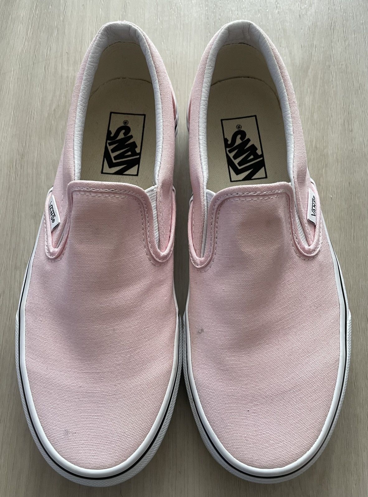 Vans VANS Classic Slip On Shoes Mens Size 6.5 Skateboard Pink Size US 8 / IT 38 - 1 Thumbnail