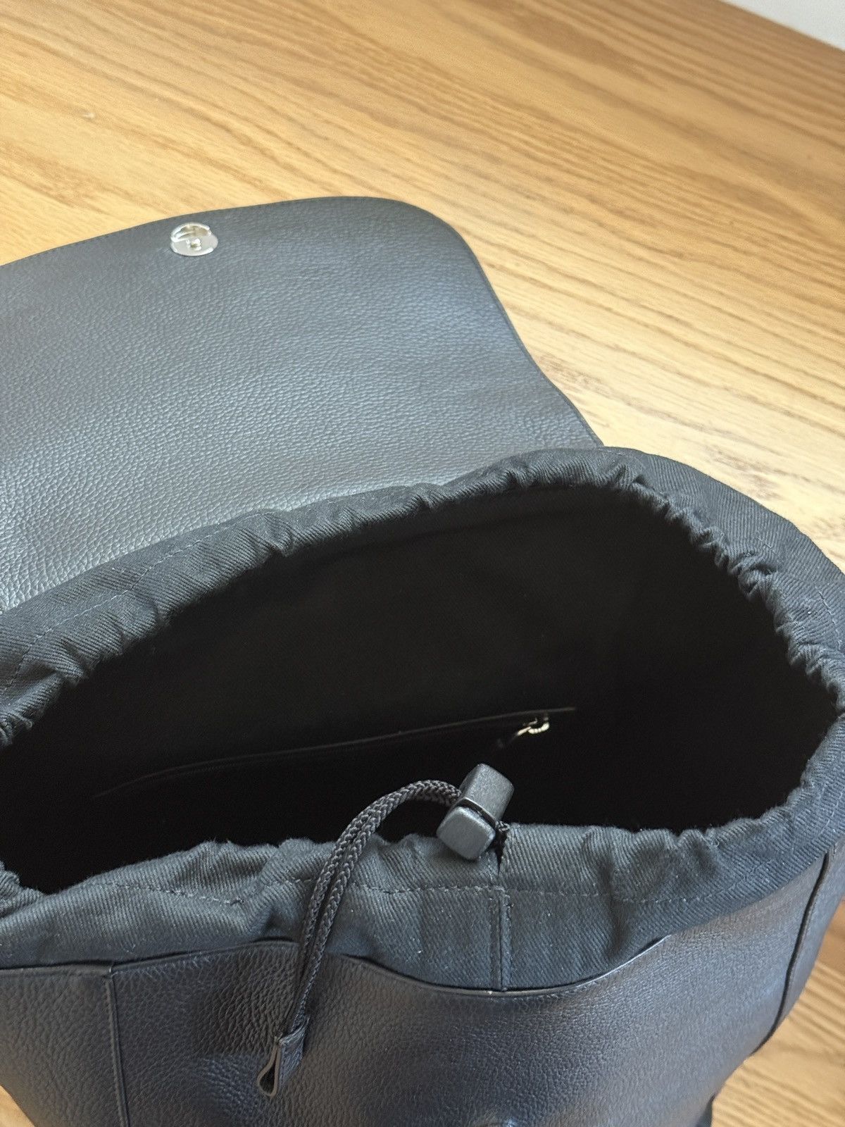 Montblanc Montblanc Leather Backpack Size ONE SIZE - 4 Thumbnail