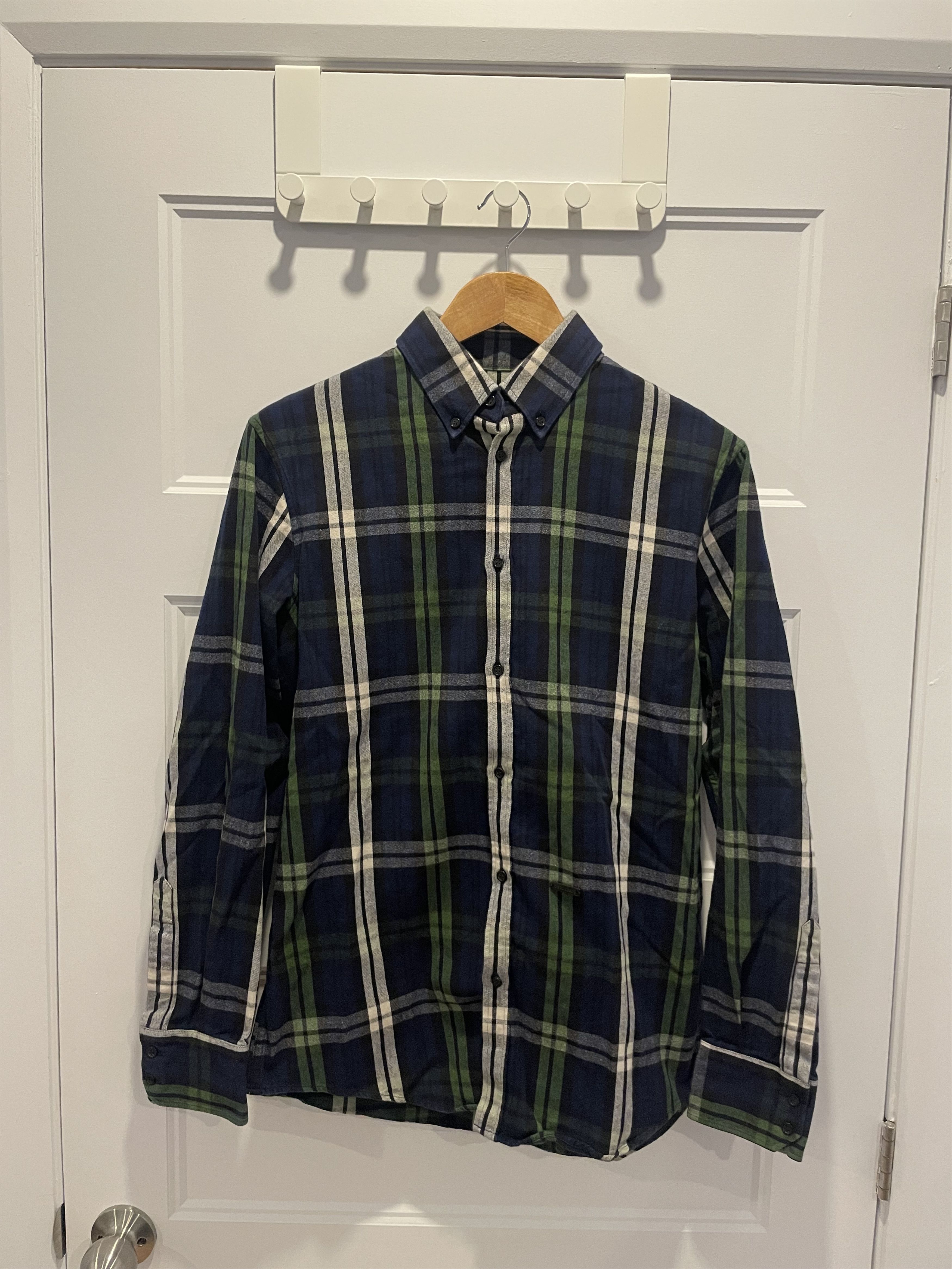 Dsquared2 Blue and Green Flannel