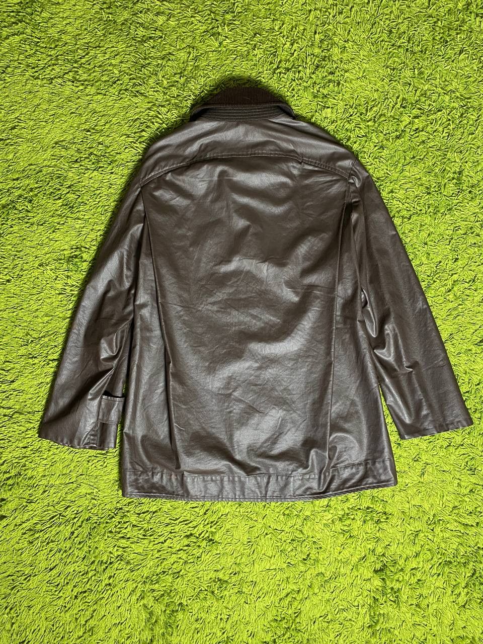 Vivienne Westwood Vivienne Westwood AW 97 Wax Leather Zip Jacket Vintage Y2K Size US XL / EU 56 / 4 - 5 Thumbnail
