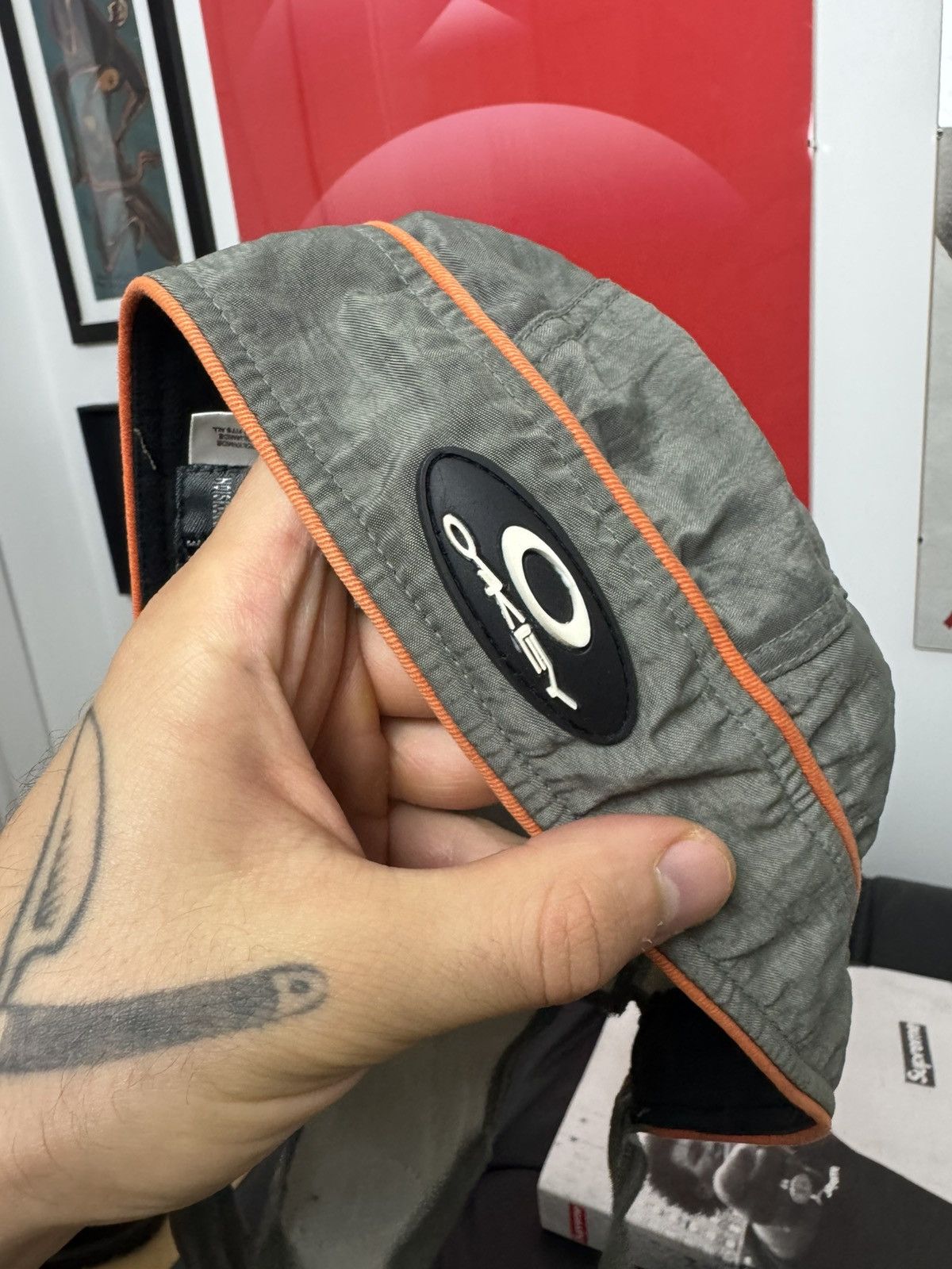 Oakley Vintage Oakley Durag Hat Ultra Rare Avant Garde Gorpcore Size ONE SIZE - 4 Thumbnail