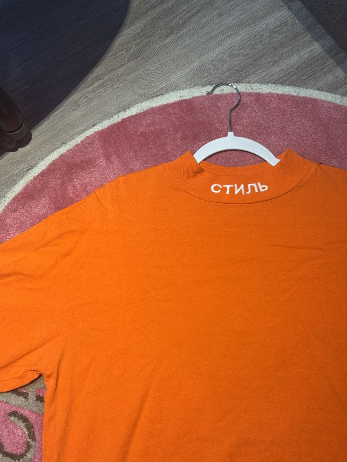Heron Preston Heron Preston Long Sleeve Mock Neck (fits like L-XL) Size US S / EU 44-46 / 1 - 1 Thumbnail