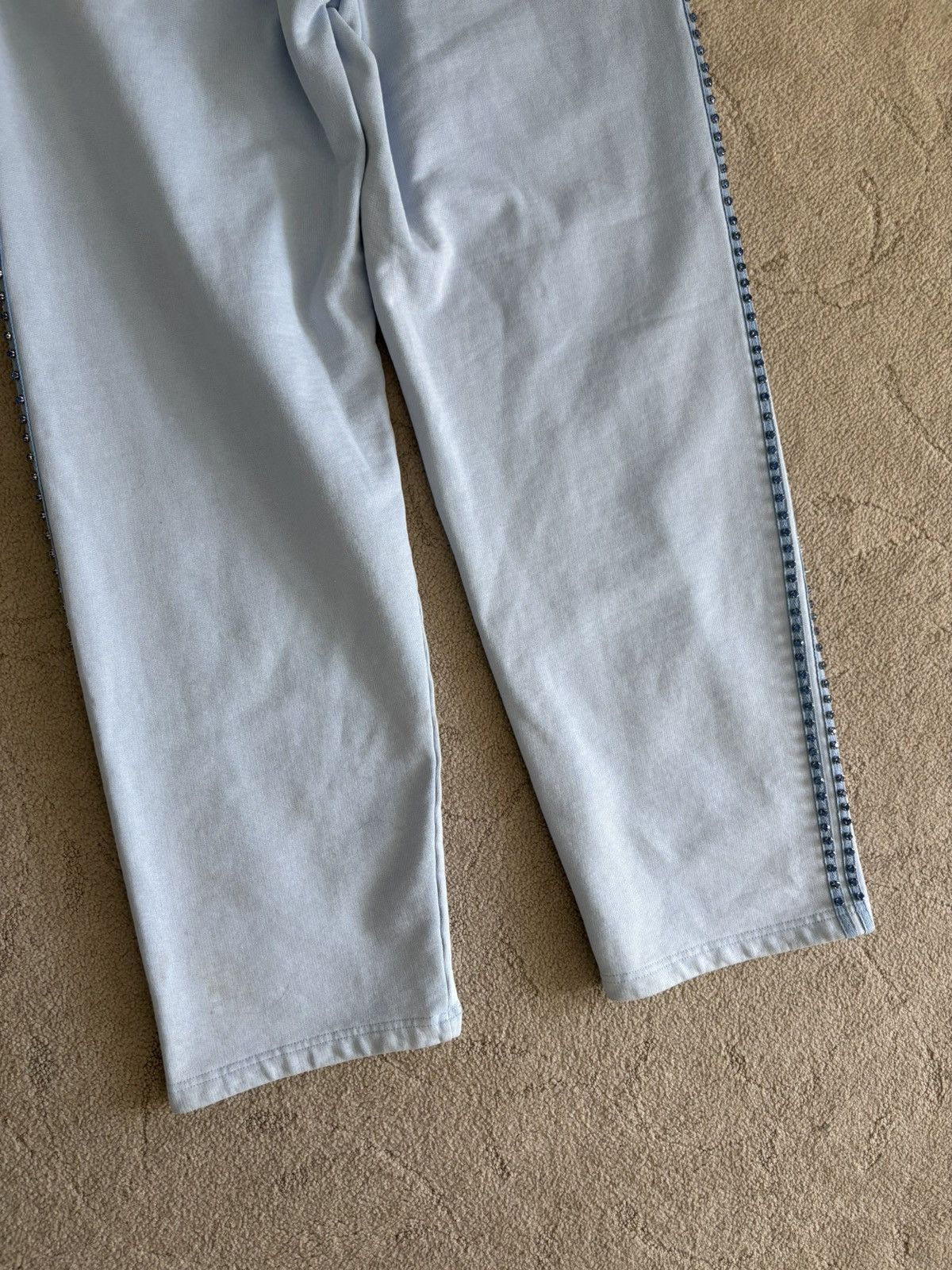 Vale Vale Forever Ice Blue Crystal Sweatpants Size US 30 / EU 46 - 11 Thumbnail