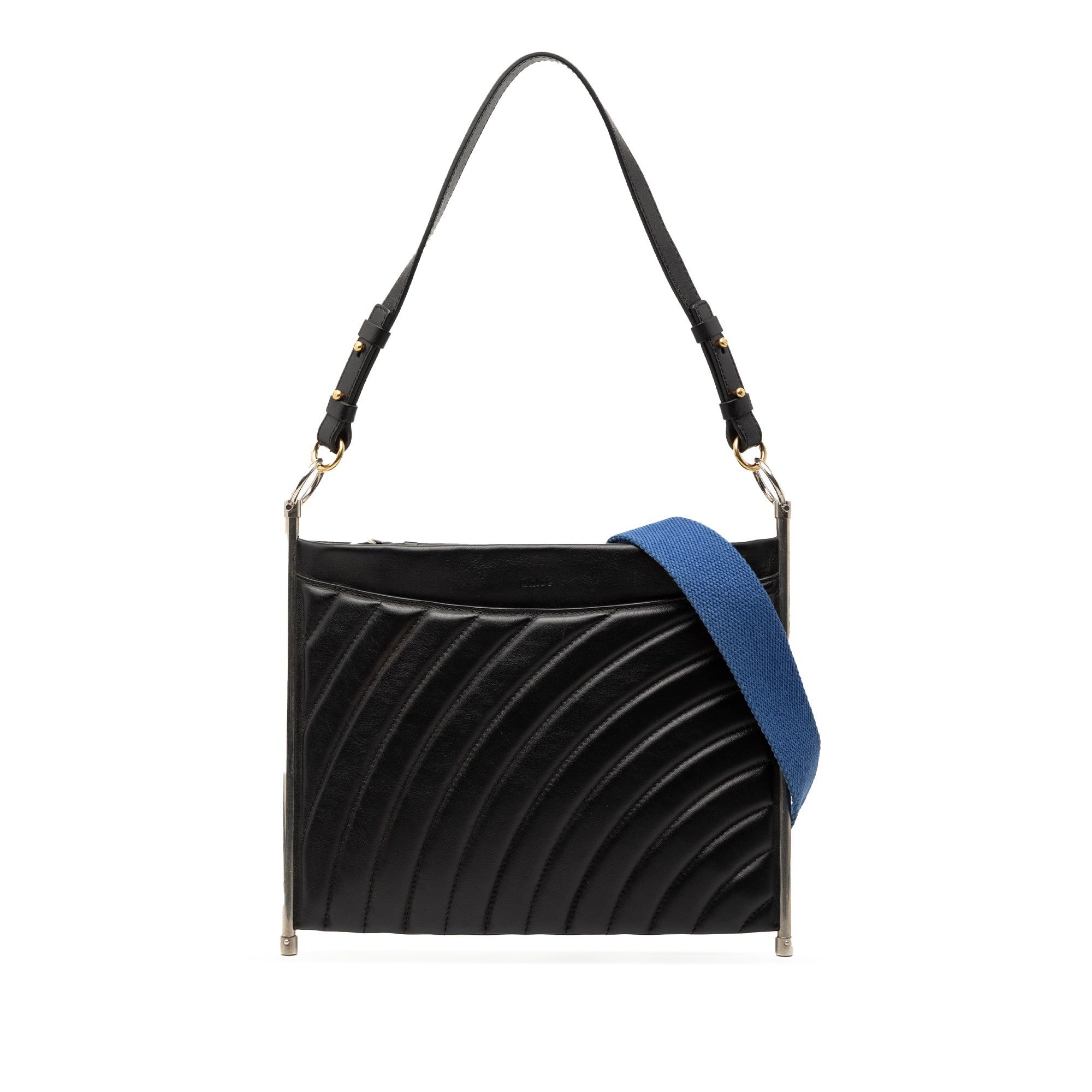 Chloe Medium Quilted Smooth Calfskin Roy Clutch Size ONE SIZE - 1 Thumbnail