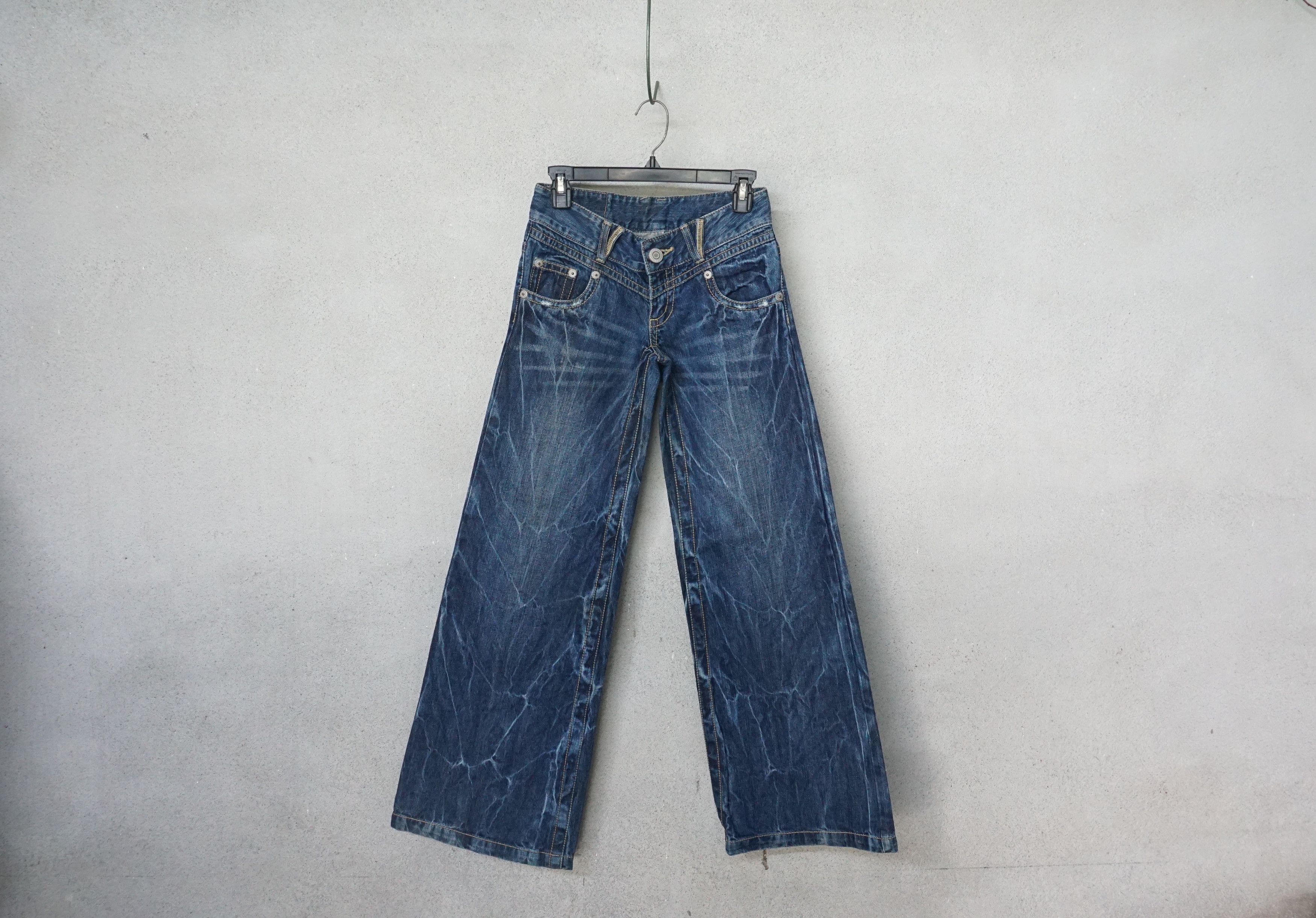 If Six Was Nine × Japanese Brand Distress Original Jeans Flare W26 Size 26" / US 2 / IT 38 - 6 Thumbnail