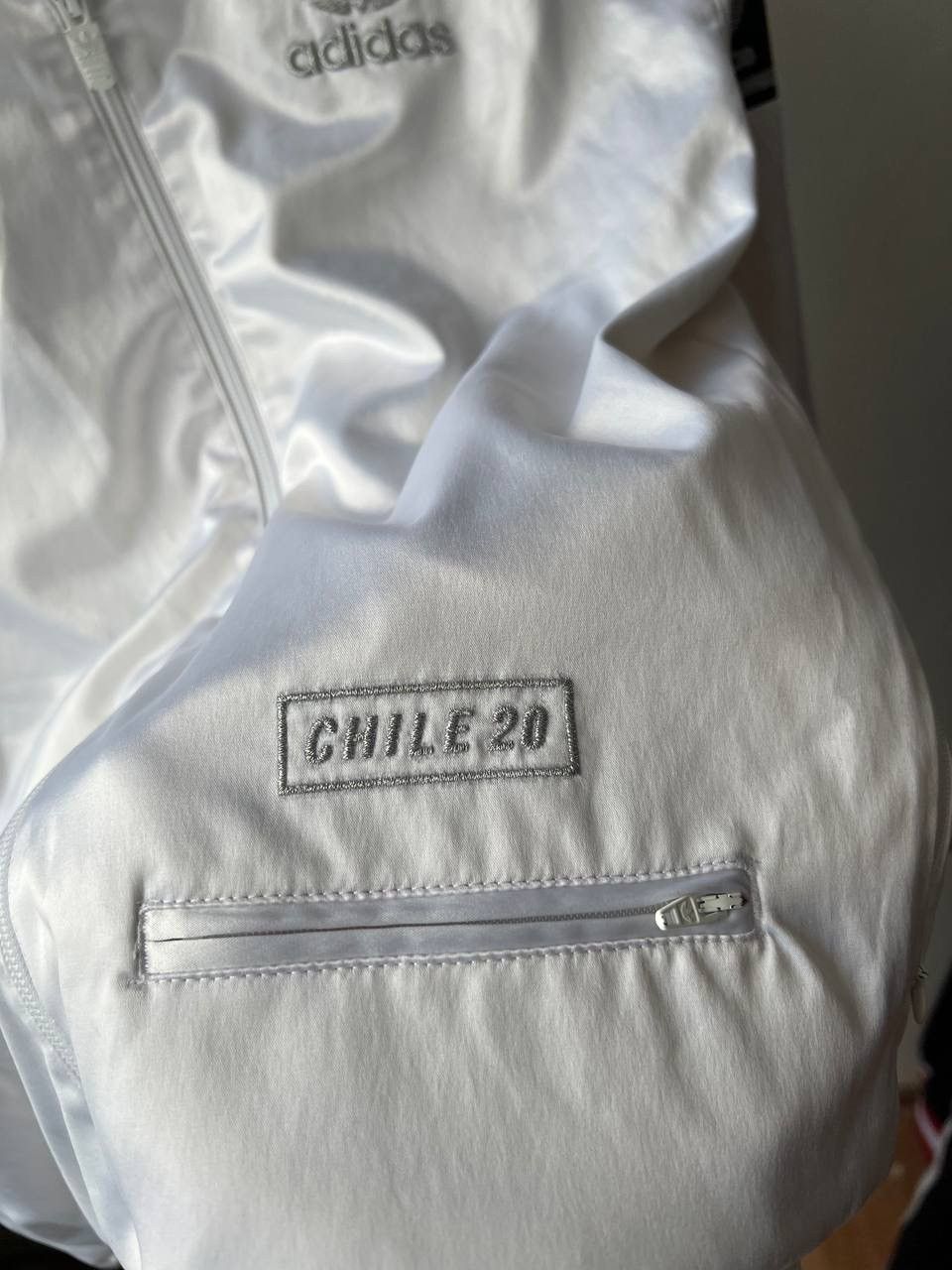 Adidas 2019 ADIDAS CHILE 20 FIREBIRD RARE WHITE TRACK ZIP JACKET S Size US S / EU 44-46 / 1 - 9 Thumbnail
