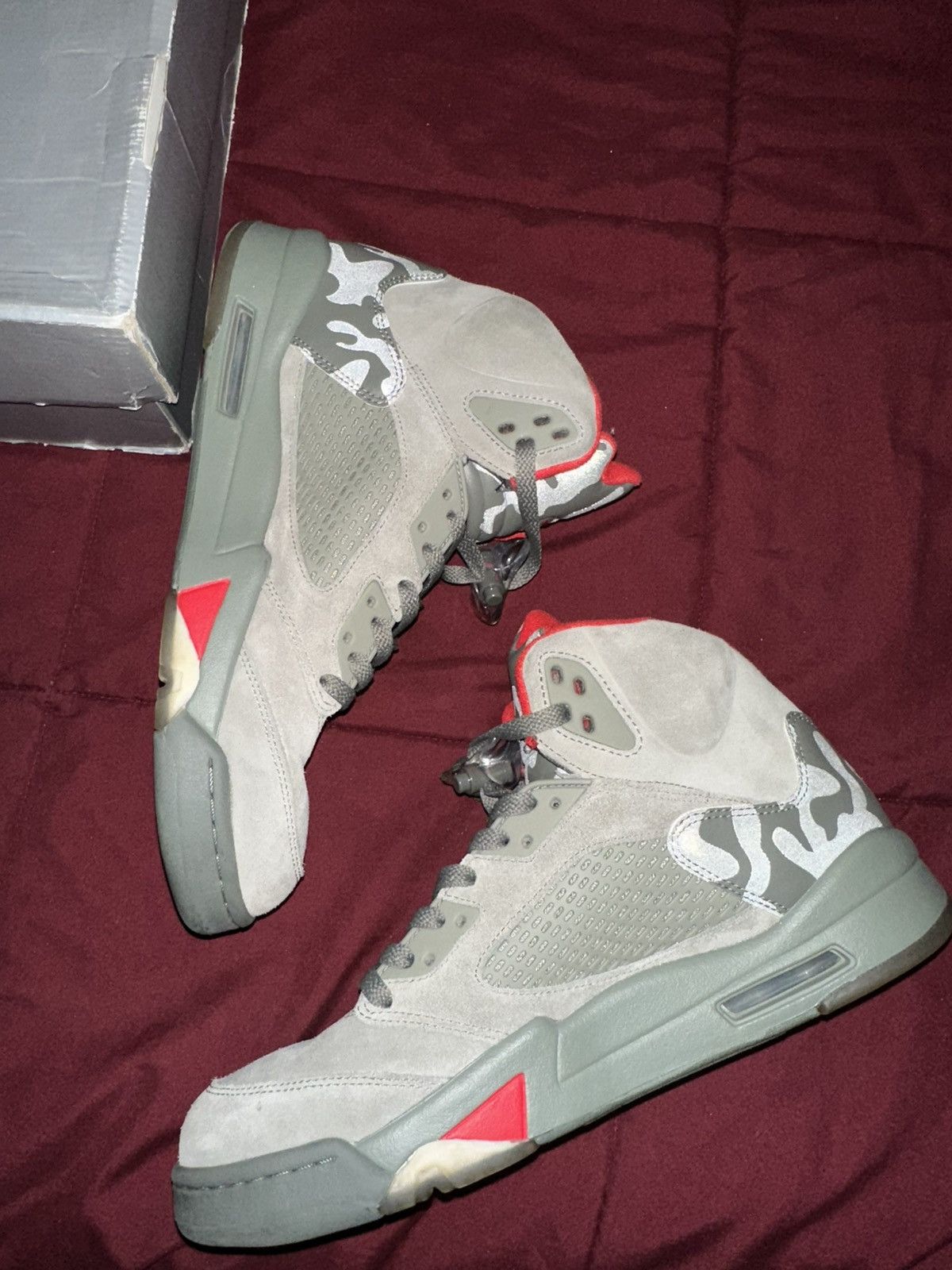 Vintage Jordan 5 camo Size US 12 / EU 45 - 3 Thumbnail