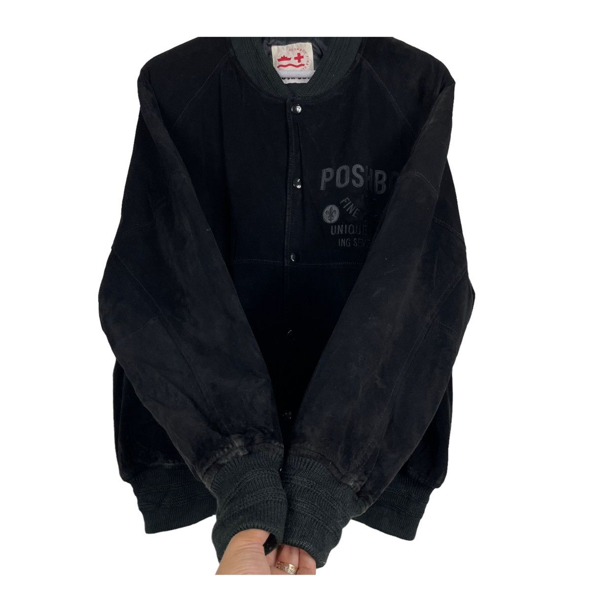 Japanese Brand × Sports Specialties 💥80s POSH BOY BIG LOGO VARSITY JACKET Size US M / EU 48-50 / 2 - 8 Thumbnail