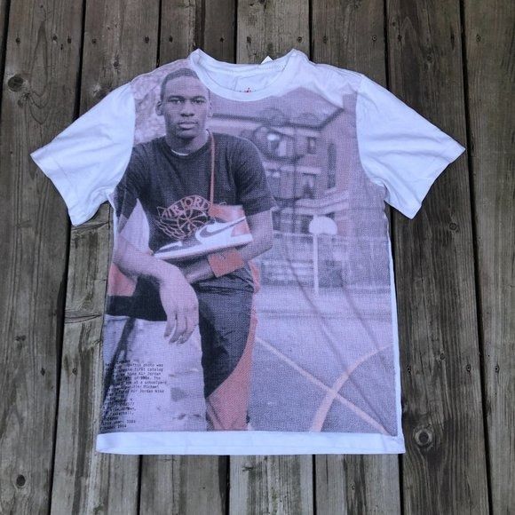 Jordan Air Jordan 1 Photo Crew T Shirt Medium