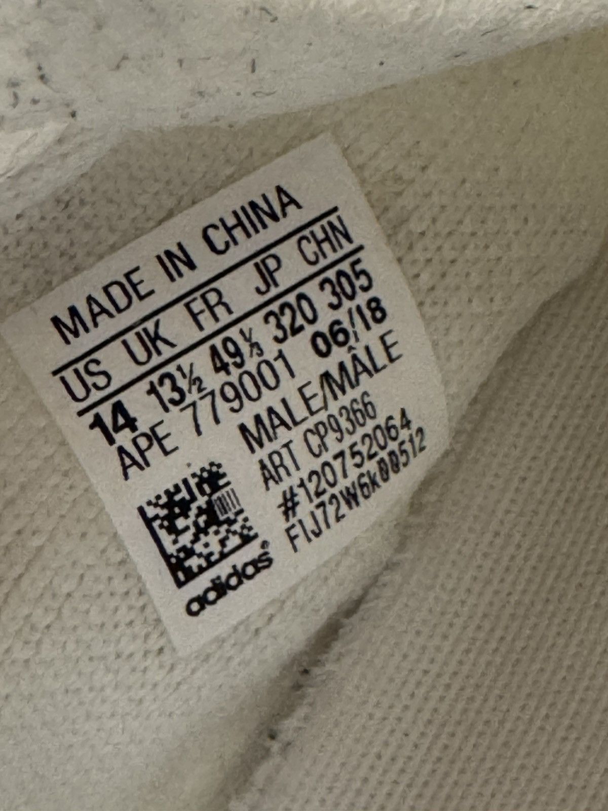 Adidas × Kanye West Adidas Yeezy Boost 350 V2 “Bone / Cream White” – Size 13 Size US 13 / EU 46 - 10 Thumbnail